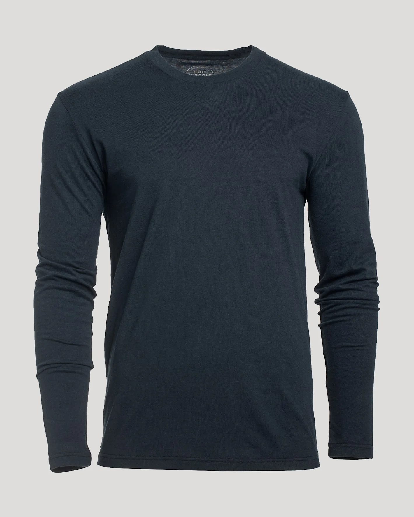 Navy Classic Long Sleeve Crew Neck - Image 2