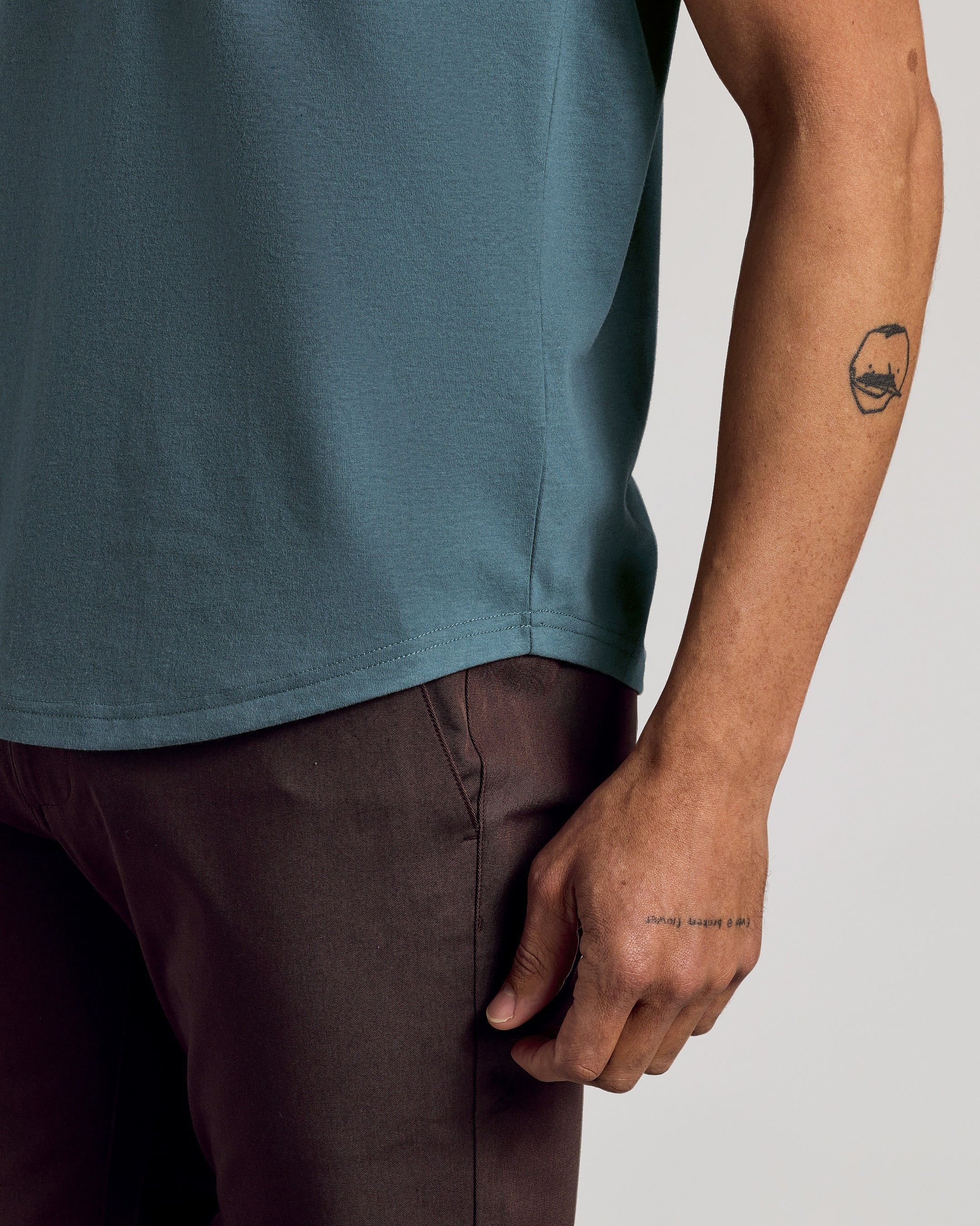 Neptune Curved Hem Classic Crew Neck - Image 5