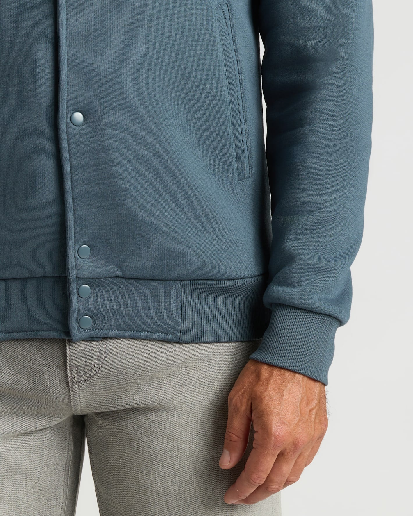 Neptune Fleece Bomber Jacket - Image 7