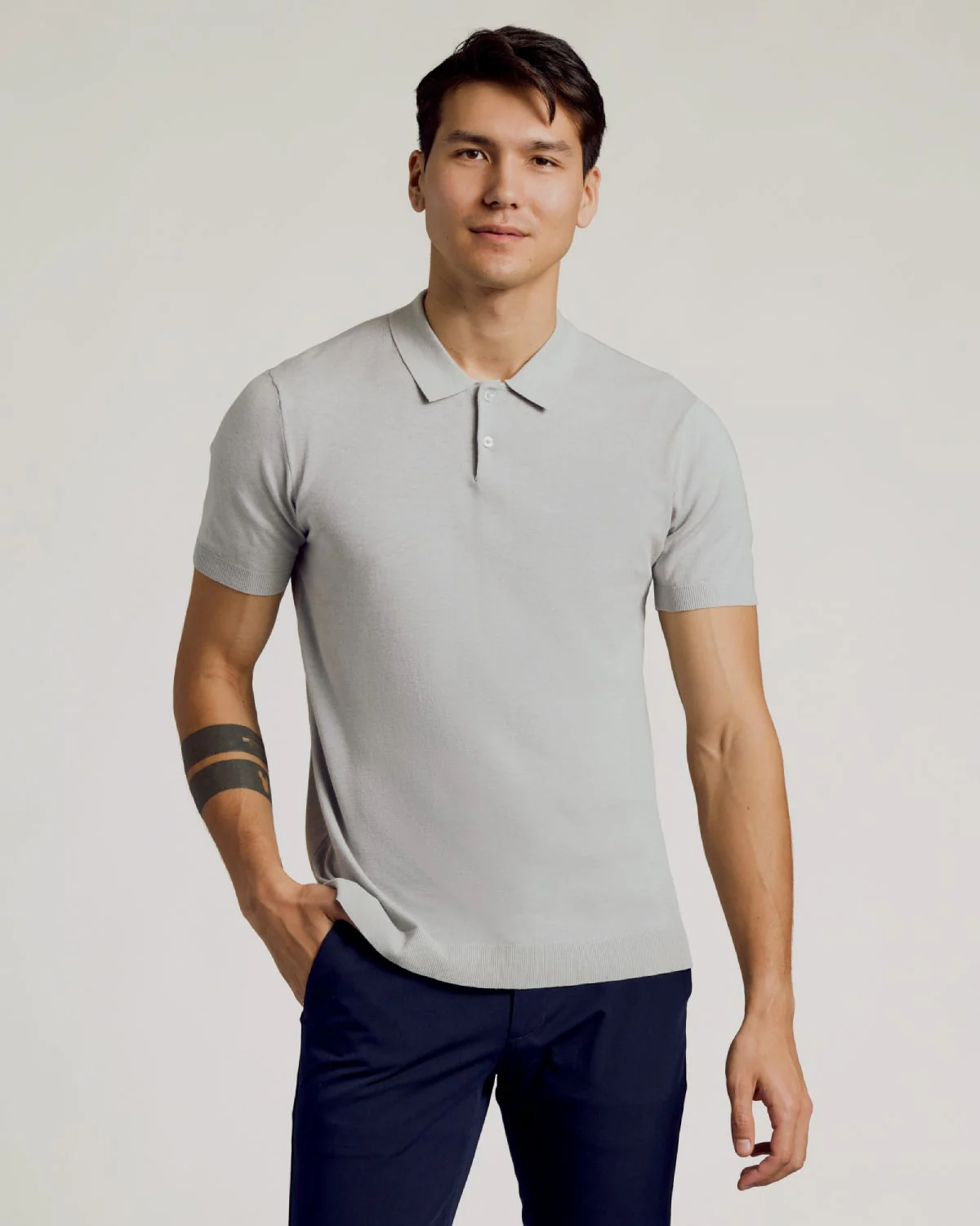 Neutral Navy Dressy Polo 6-Pack - Image 3
