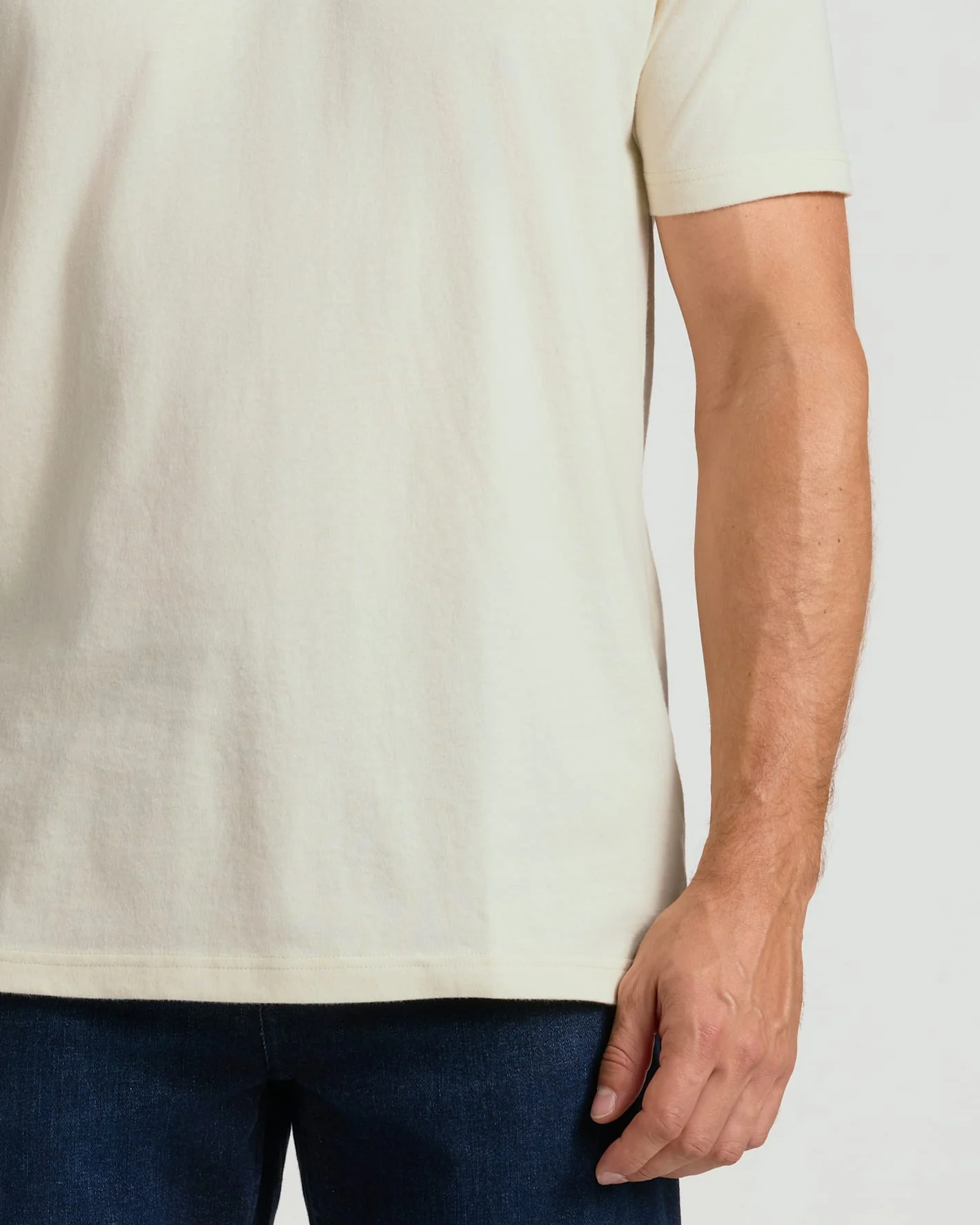 Oatmeal Classic Crew Neck - Image 6
