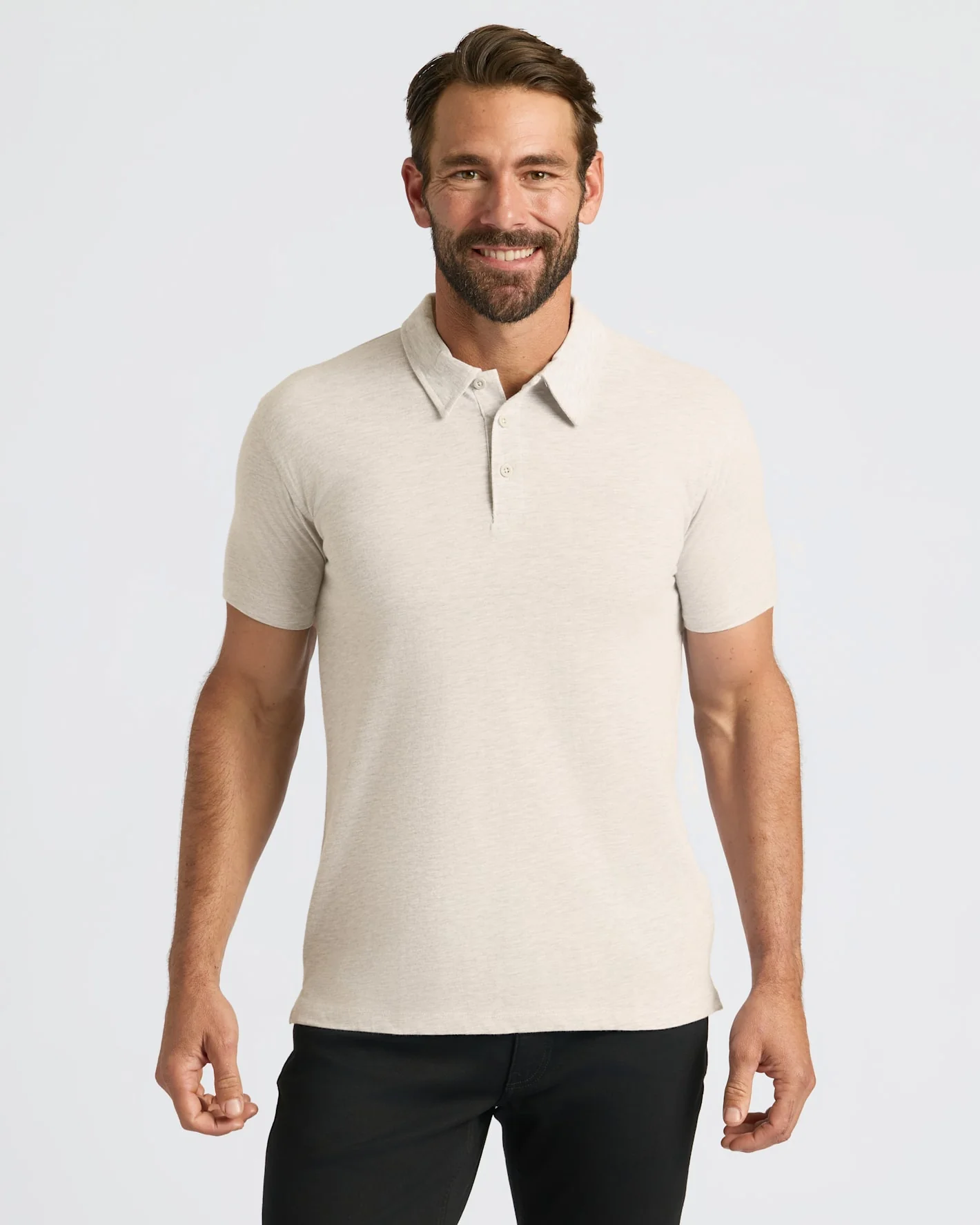 Oatmeal Classic Polo