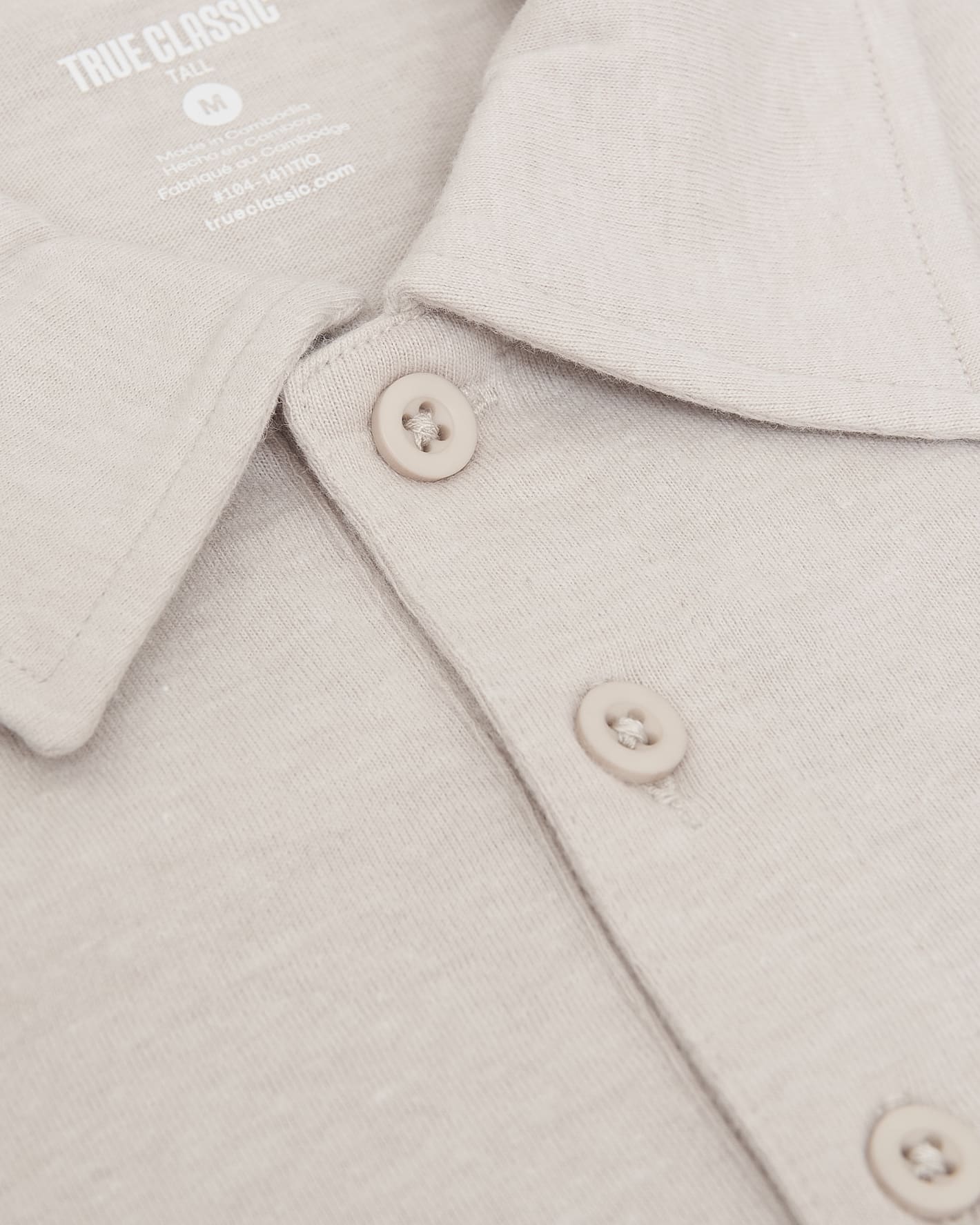 Oatmeal Classic Polo - Image 9