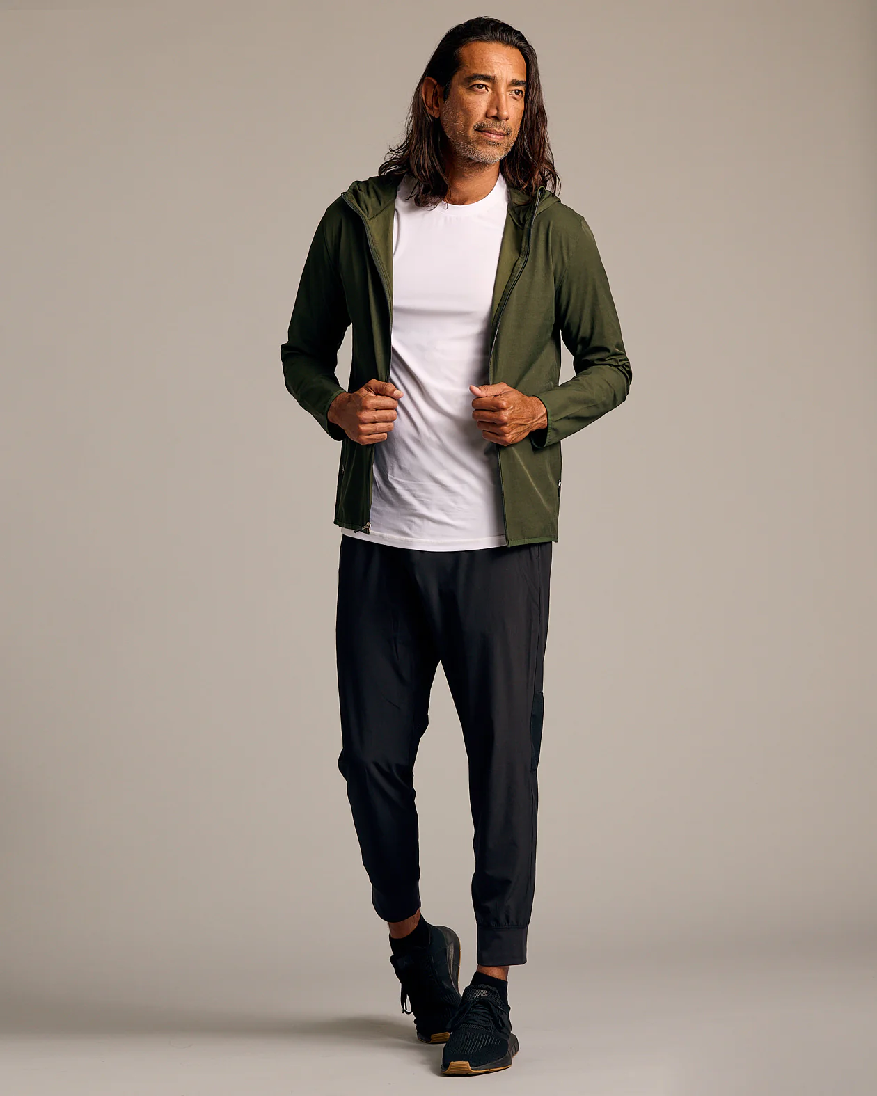 Olive Tech Windbreaker - Image 4