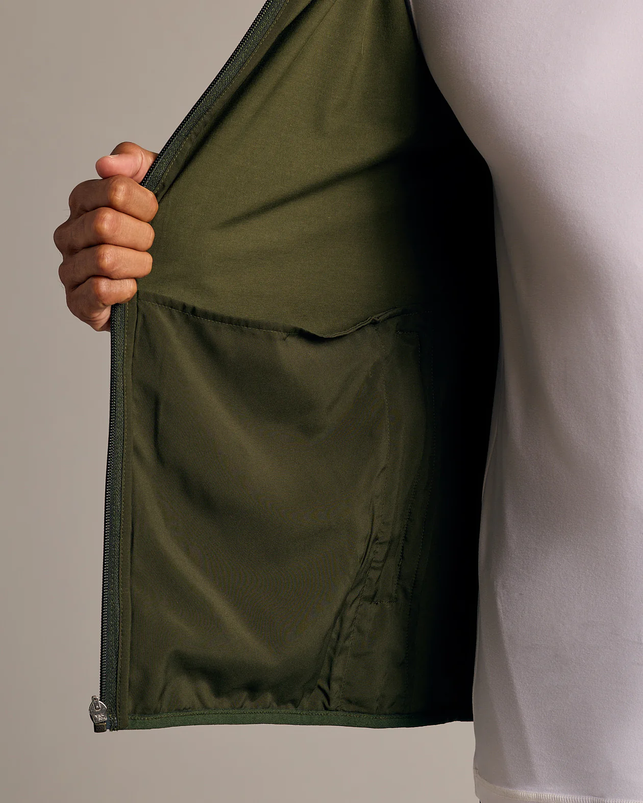 Olive Tech Windbreaker - Image 5