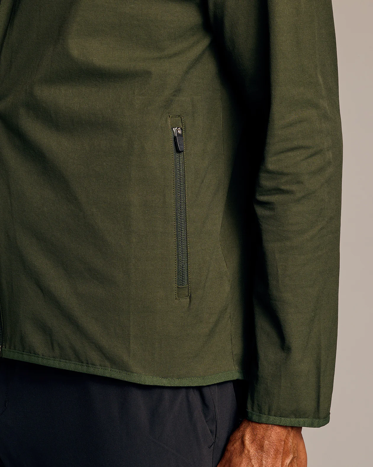 Olive Tech Windbreaker - Image 6