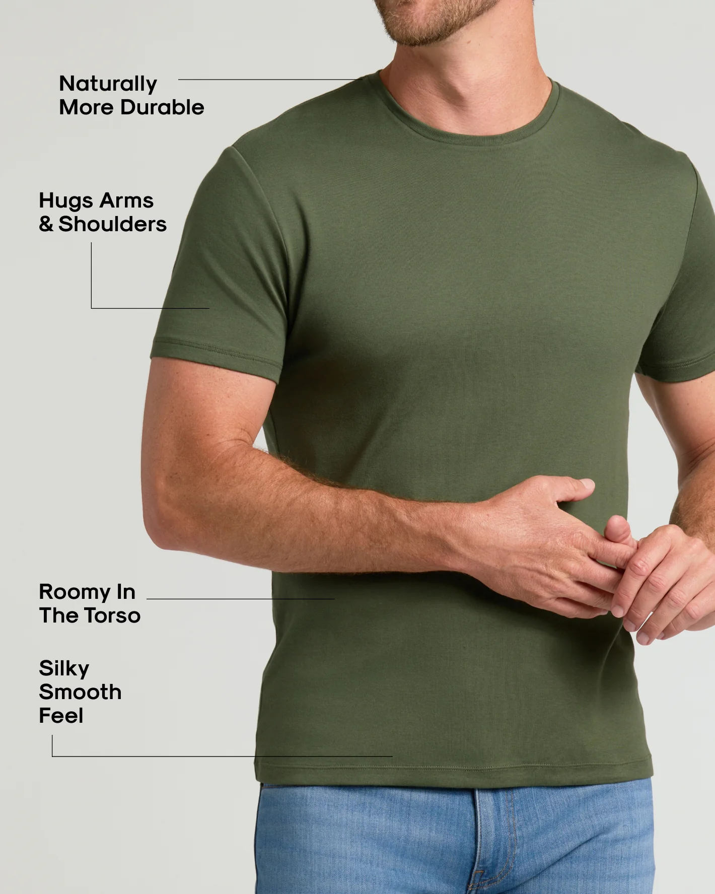 Grove Pima Cotton Blend Crew - Image 3