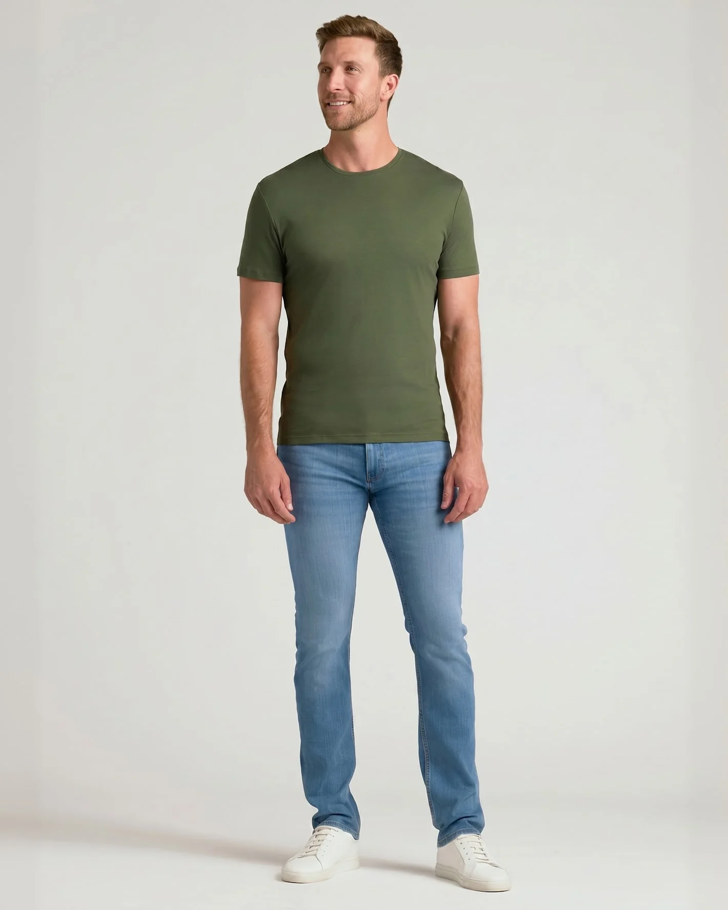 Grove Pima Cotton Blend Crew - Image 4