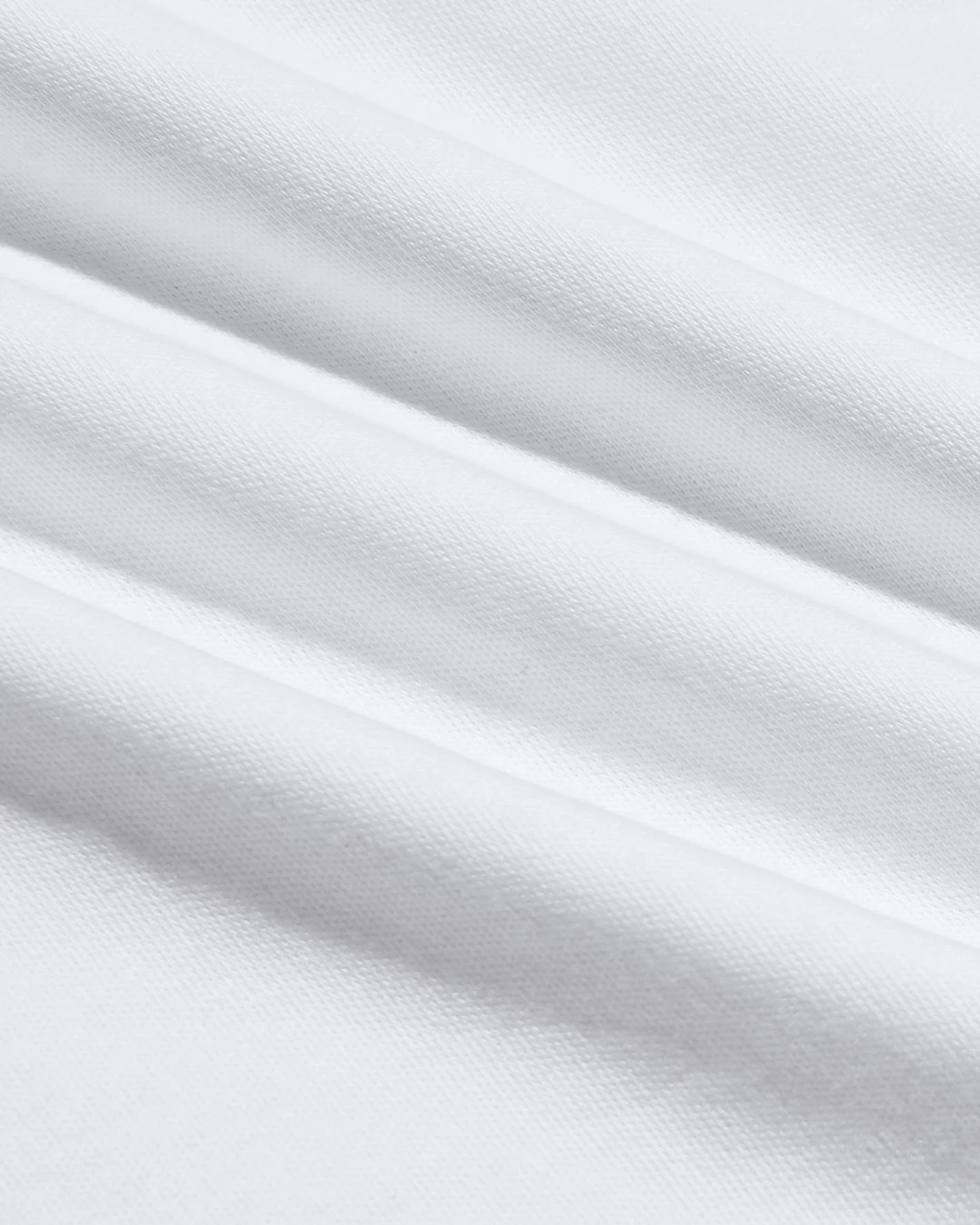 Optic White Pima Cotton Blend Crew - Image 8