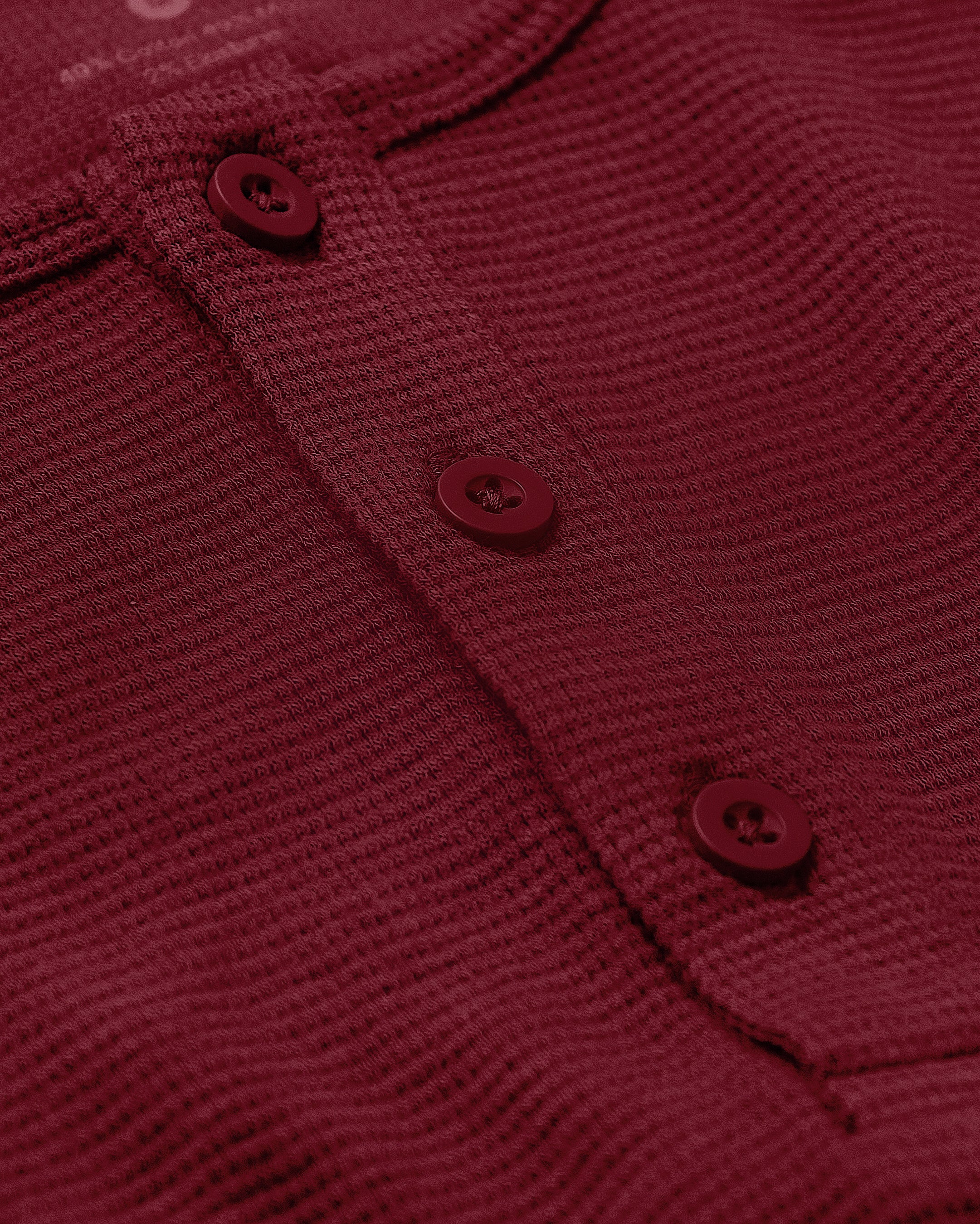 Pinot Waffle Long Sleeve Henley - Image 6