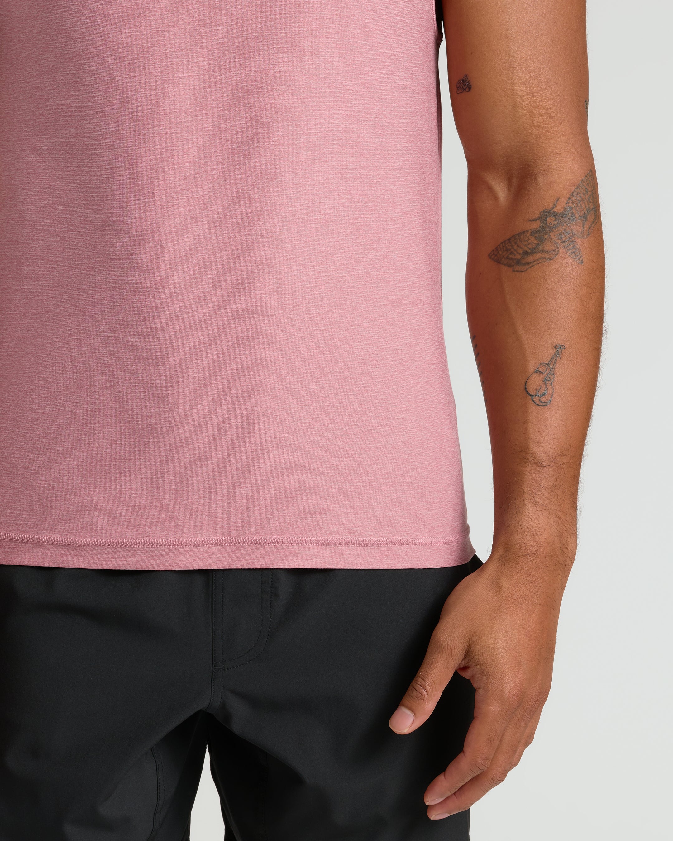 Quartz Rose Sleeveless Active Muscle Tee - Image 8