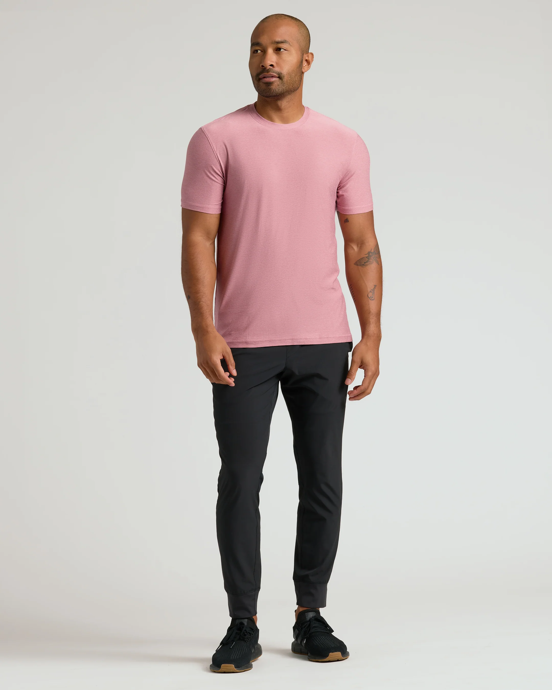Quartz Rose Active Crew Neck Tee - Image 7