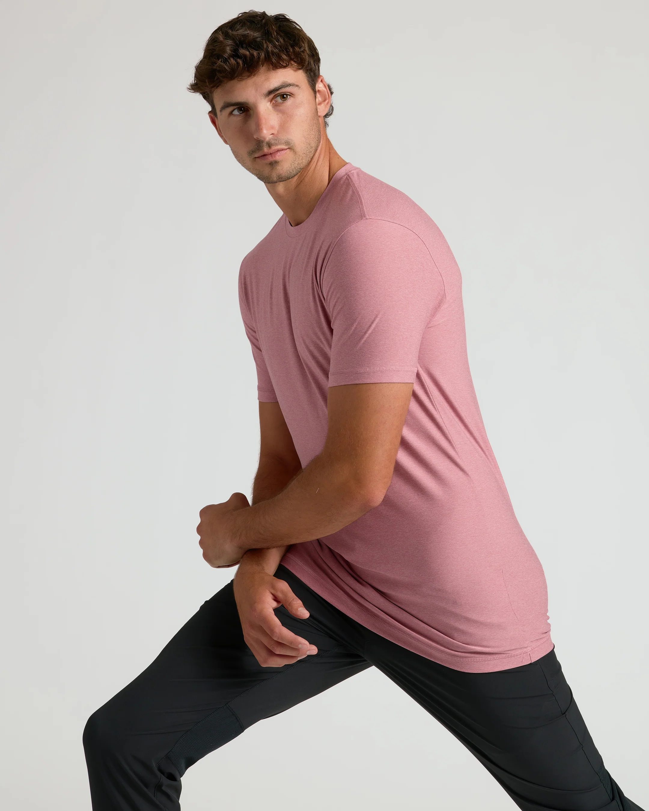 Quartz Rose Tall Active Crew Neck 2.0 - Image 4