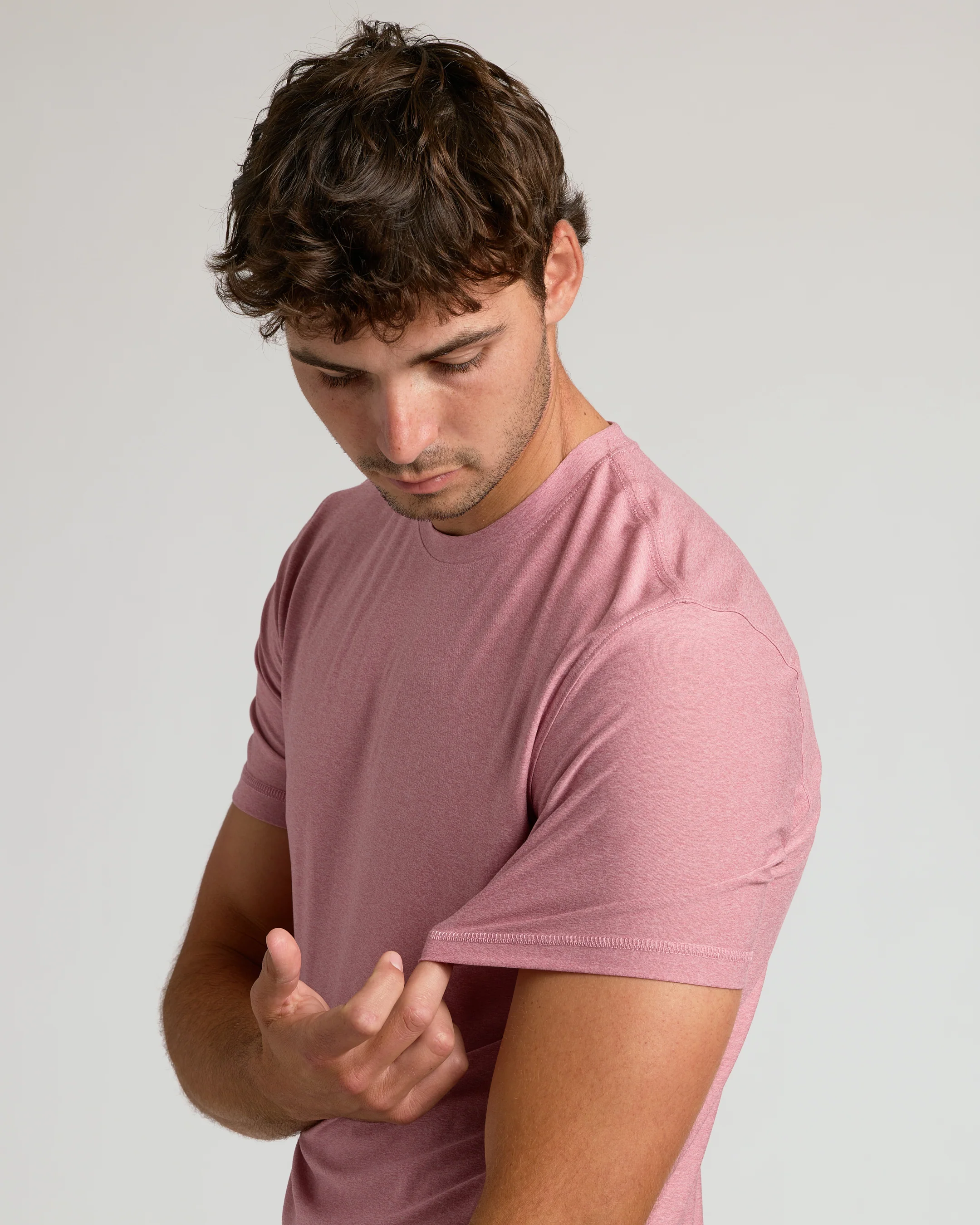 Quartz Rose Tall Active Crew Neck 2.0 - Image 6