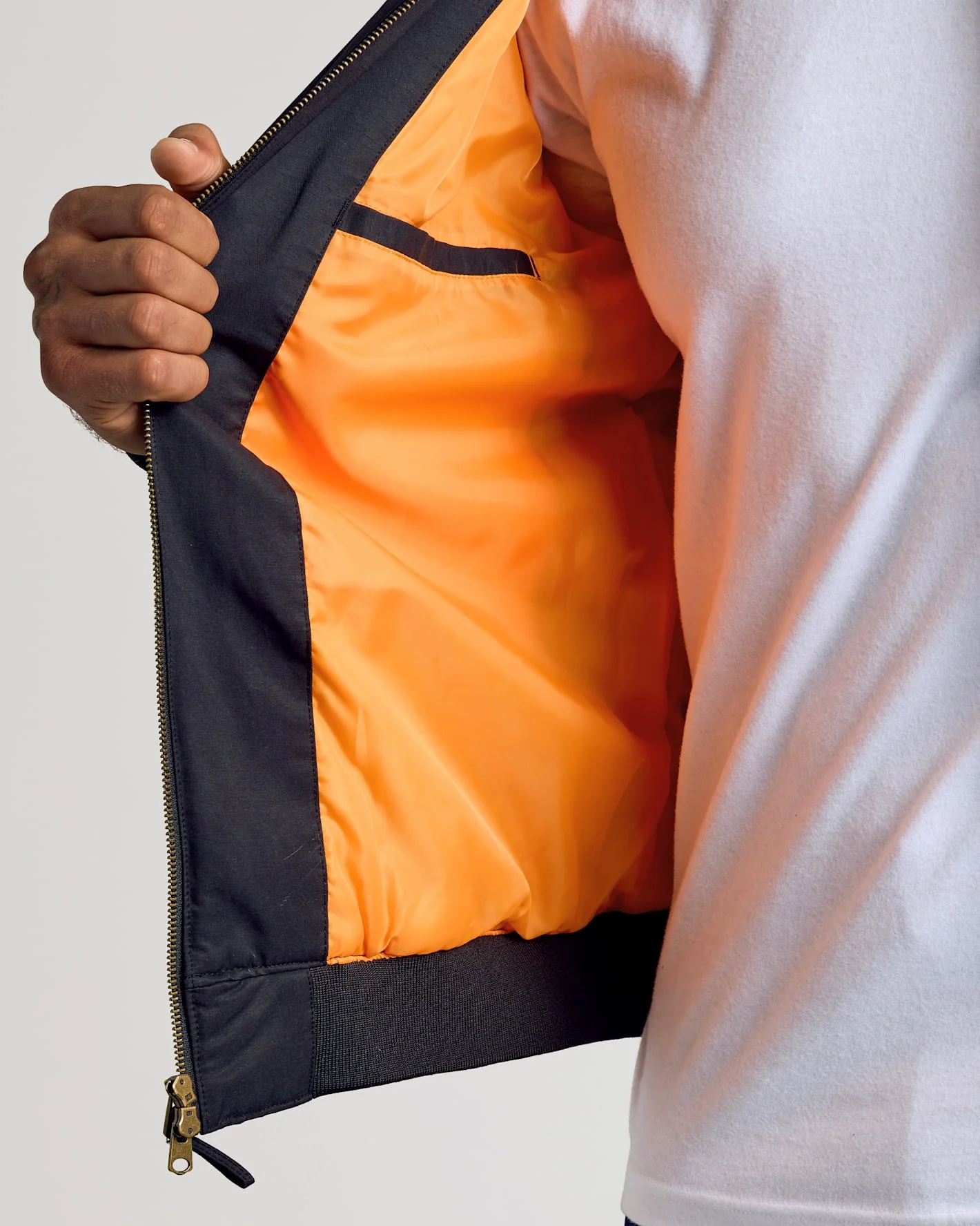 Black Bomber Jacket - Image 4