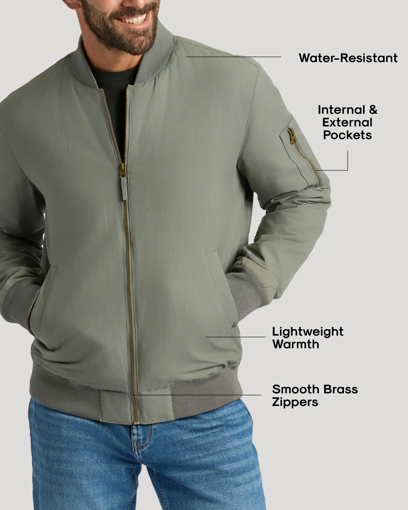 Carbon Bomber Jacket - Image 3