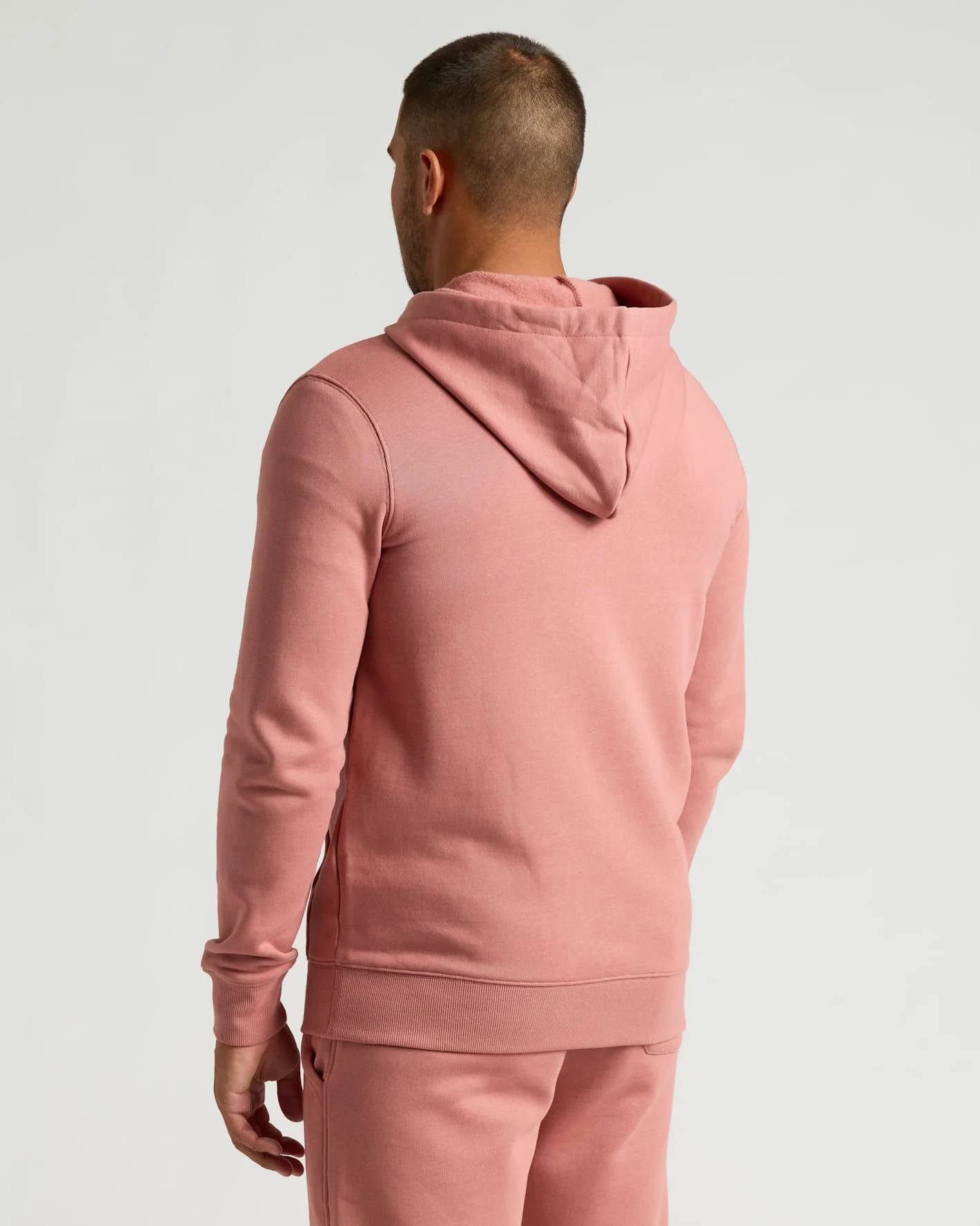 Rose Fleece French Terry Pullover Hoodie - Image 4