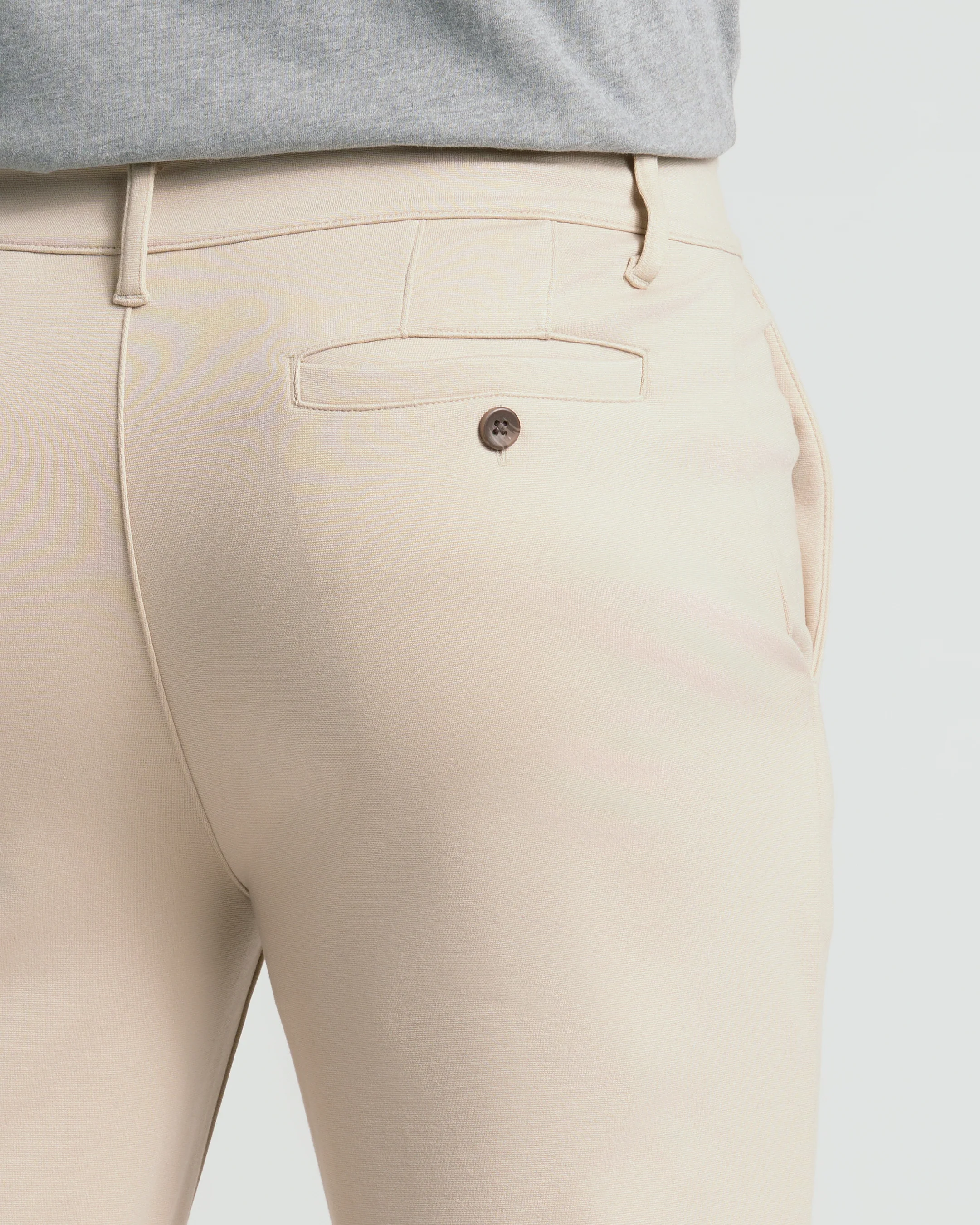 Sandstone Comfort Chino Pants - Image 7
