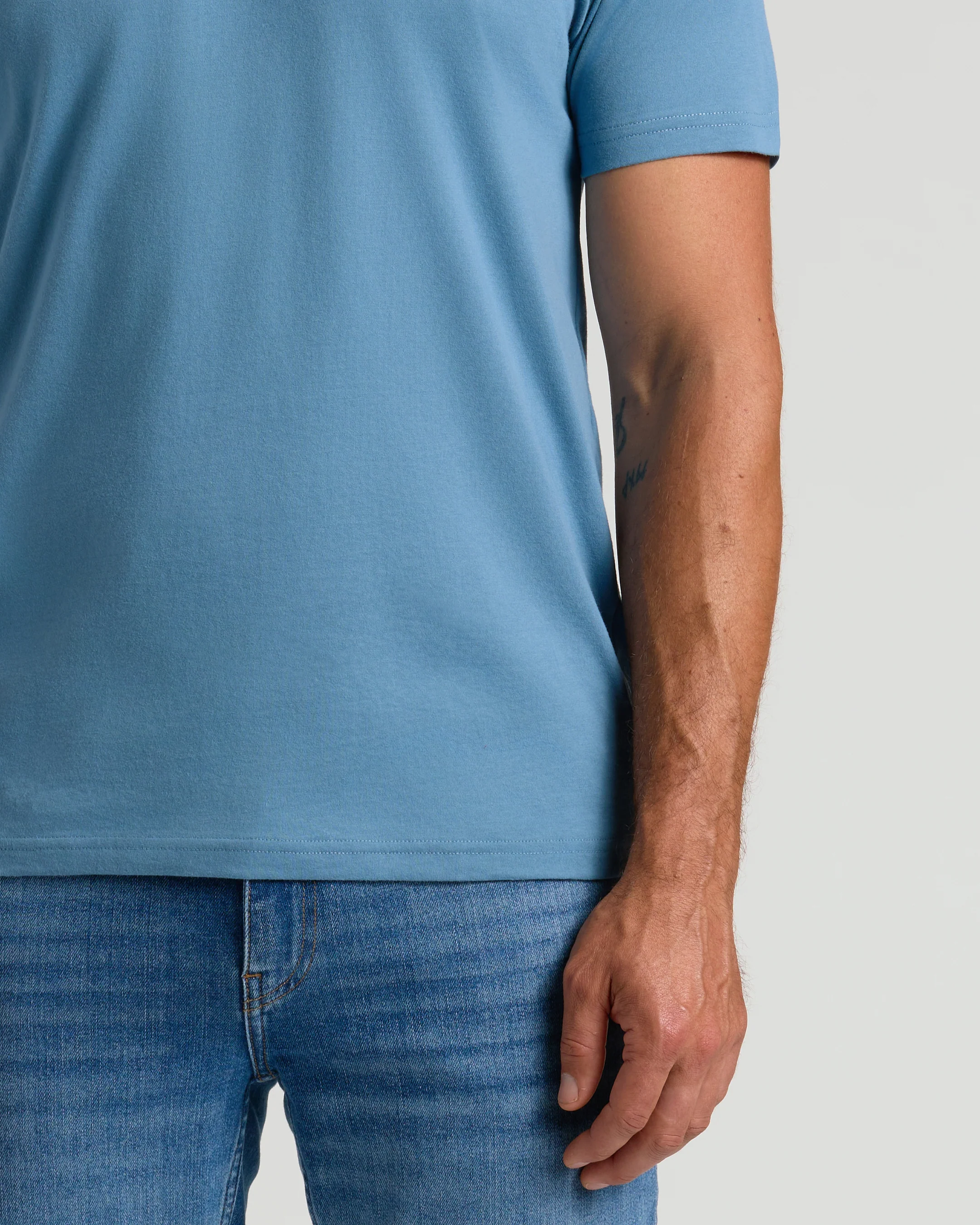 Sapphire Short Sleeve Crew Neck T Shirt - Image 5