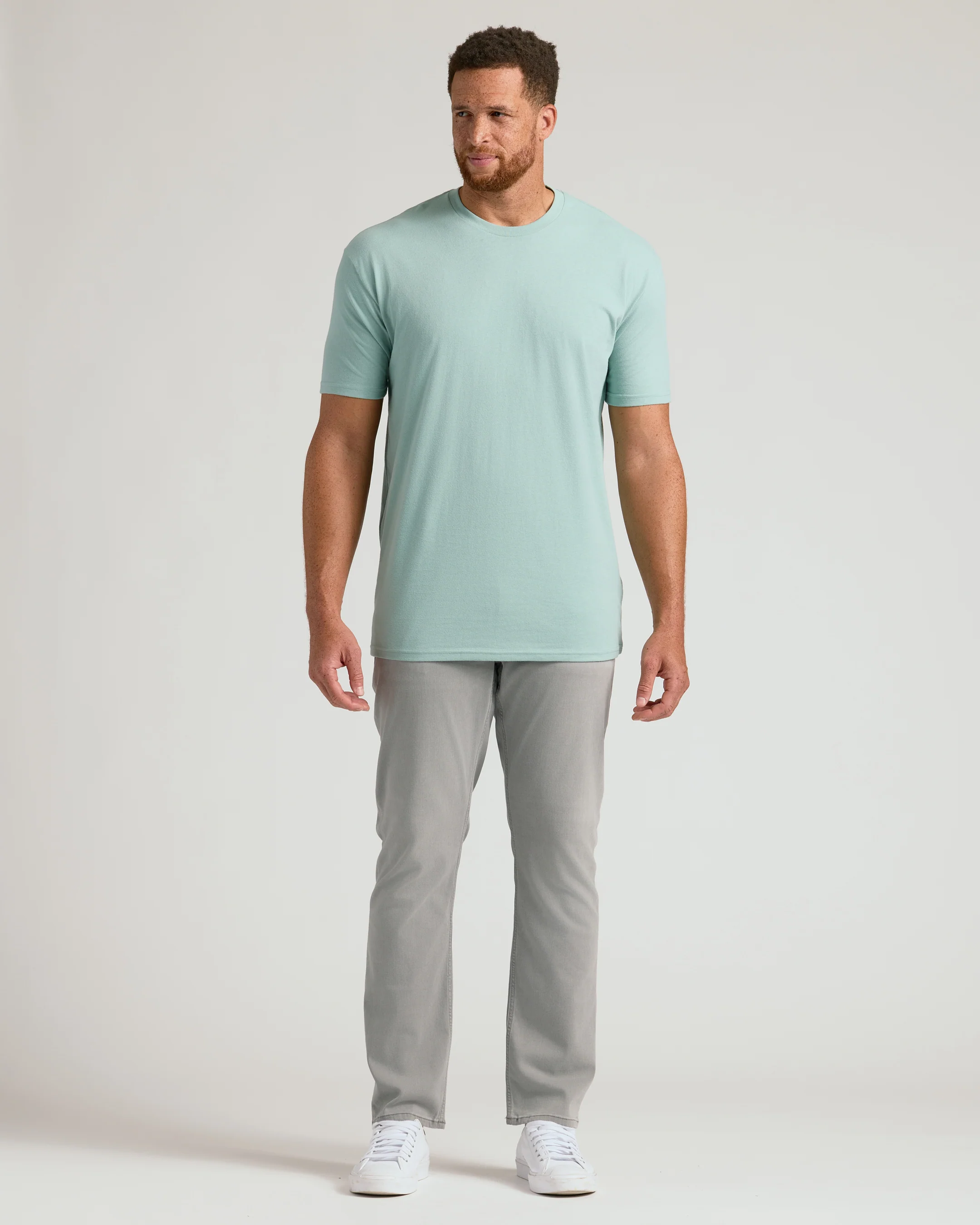 Seabreeze Tall Straight Hem Crew Neck T-Shirt - Image 8