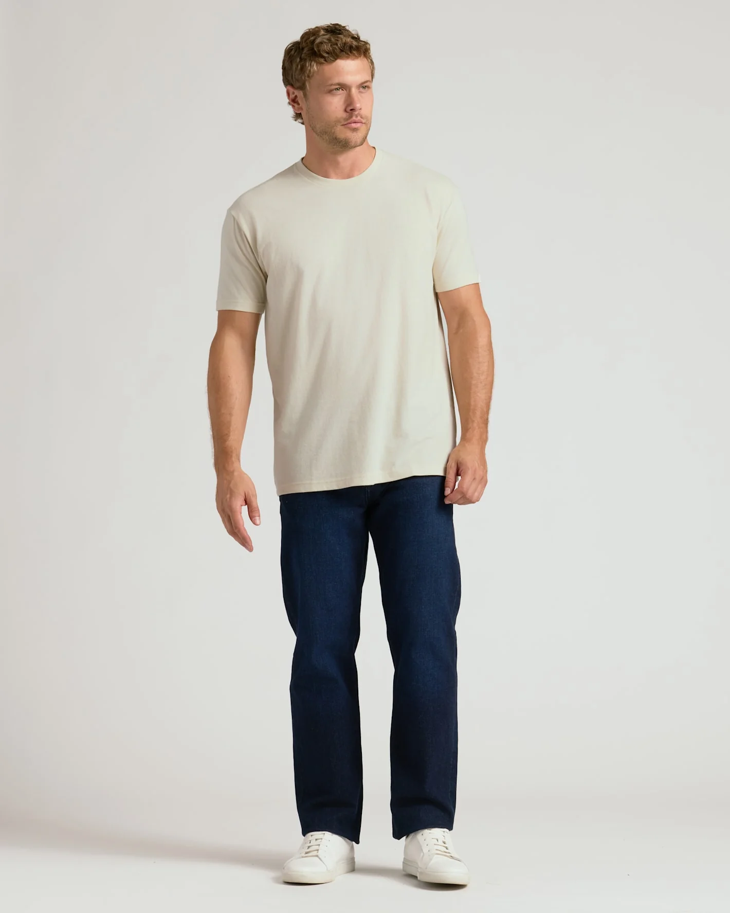 Oatmeal Classic Crew Neck - Image 3