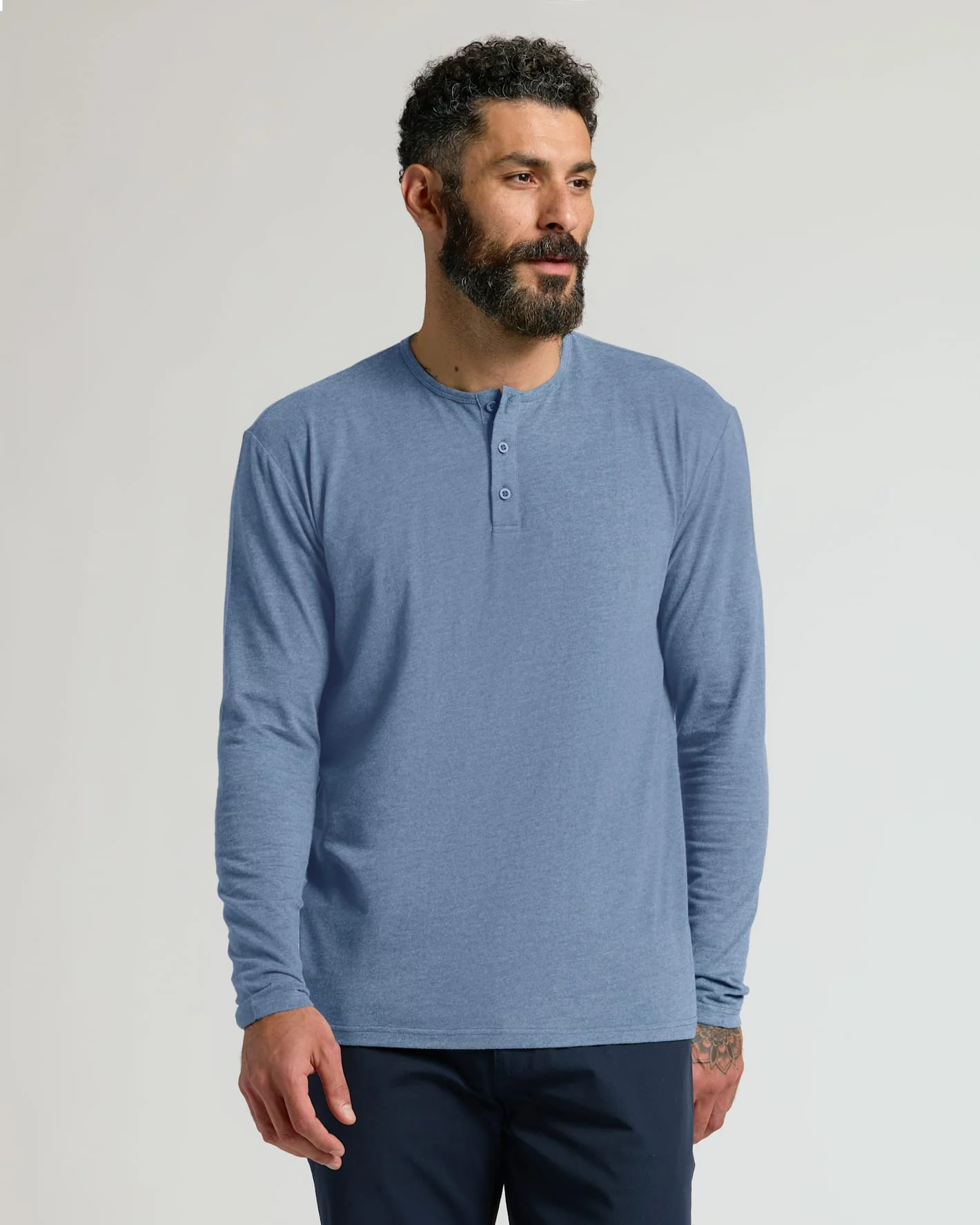 Seasonal Classic Long Sleeve Henley 3-Pack - Image 5