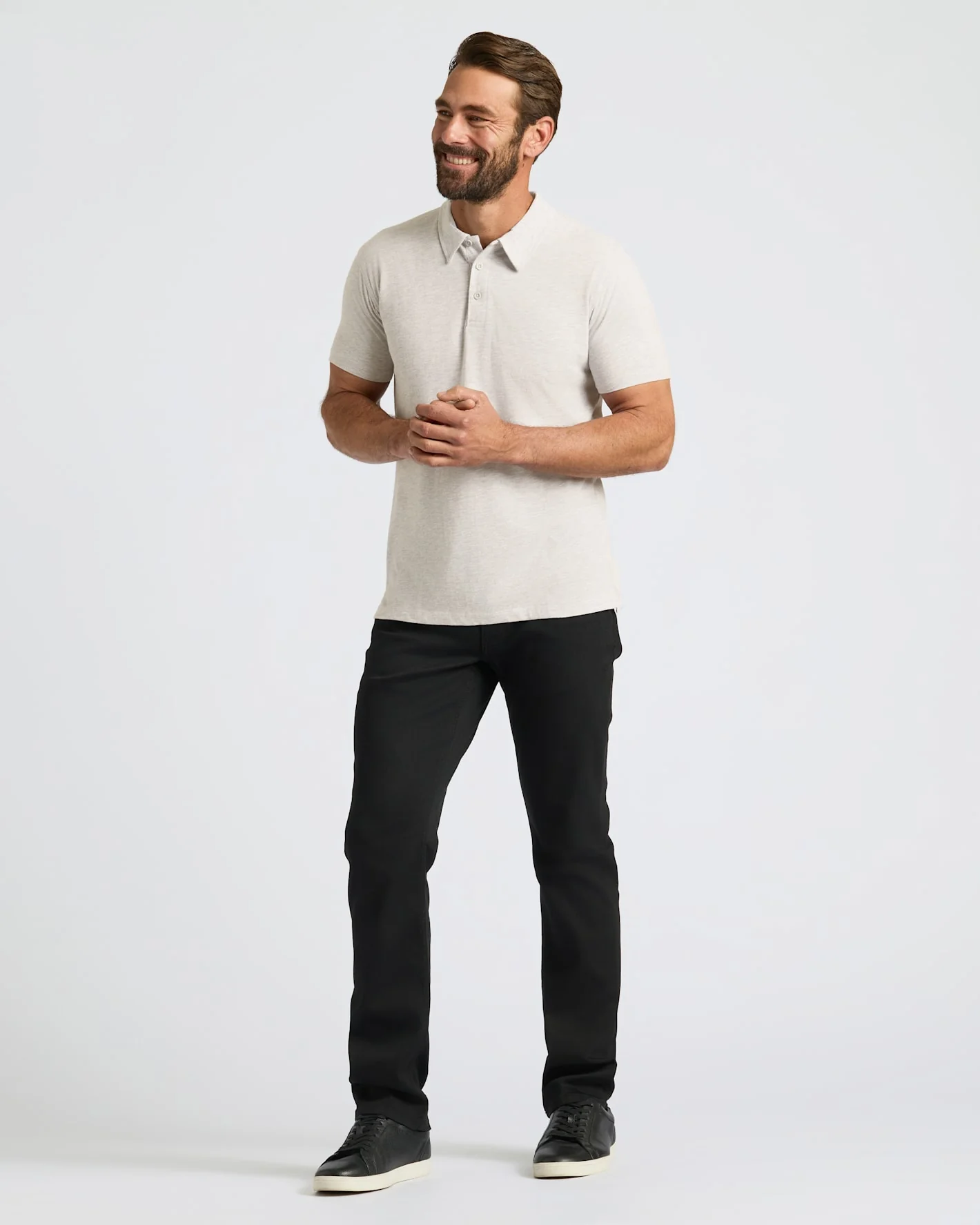 Oatmeal Classic Polo - Image 3