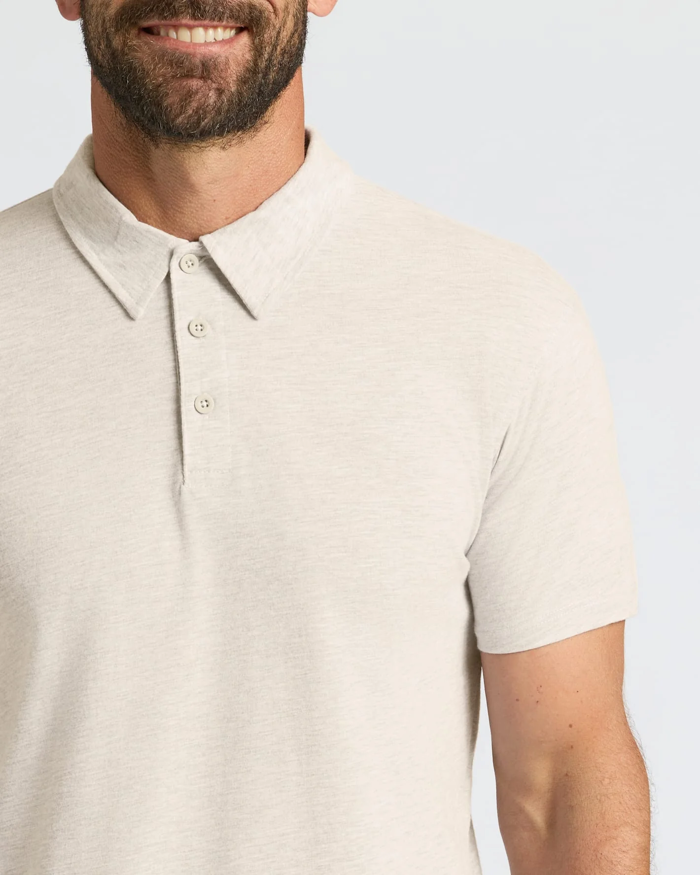 Oatmeal Classic Polo - Image 7