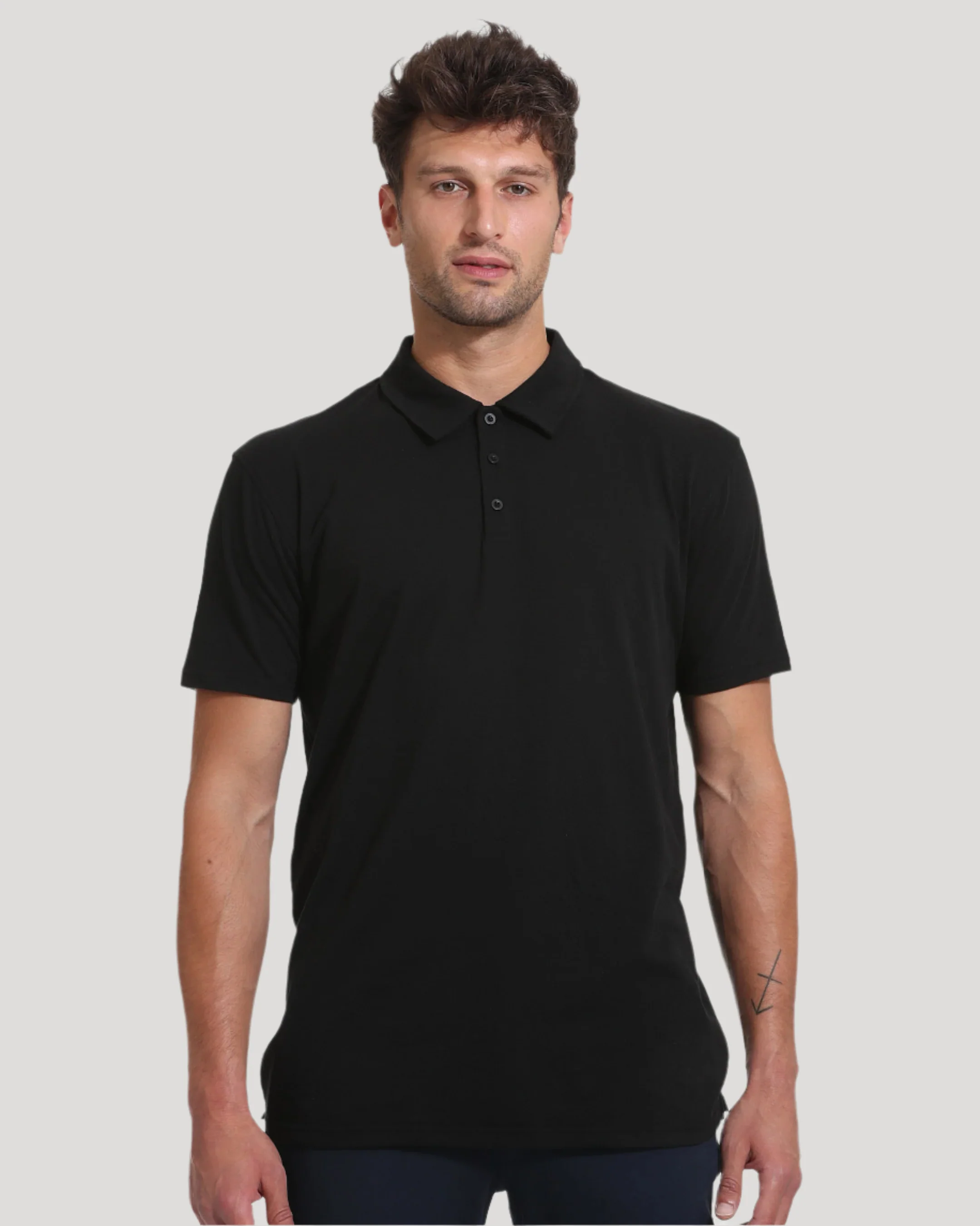 Black & White Tall Classic Polo 10-Pack - Image 2