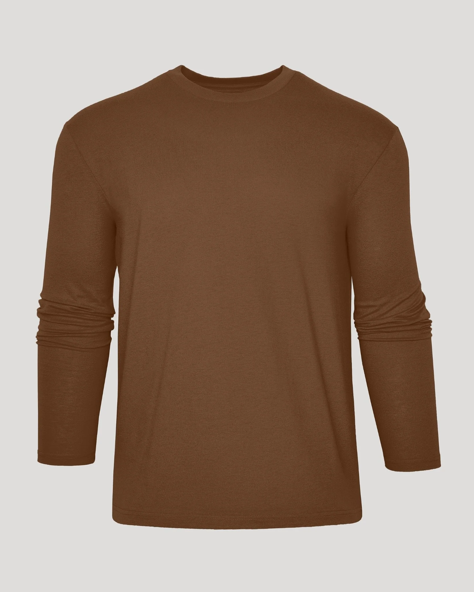 Sepiawood Classic Long Sleeve Crew Neck - Image 2