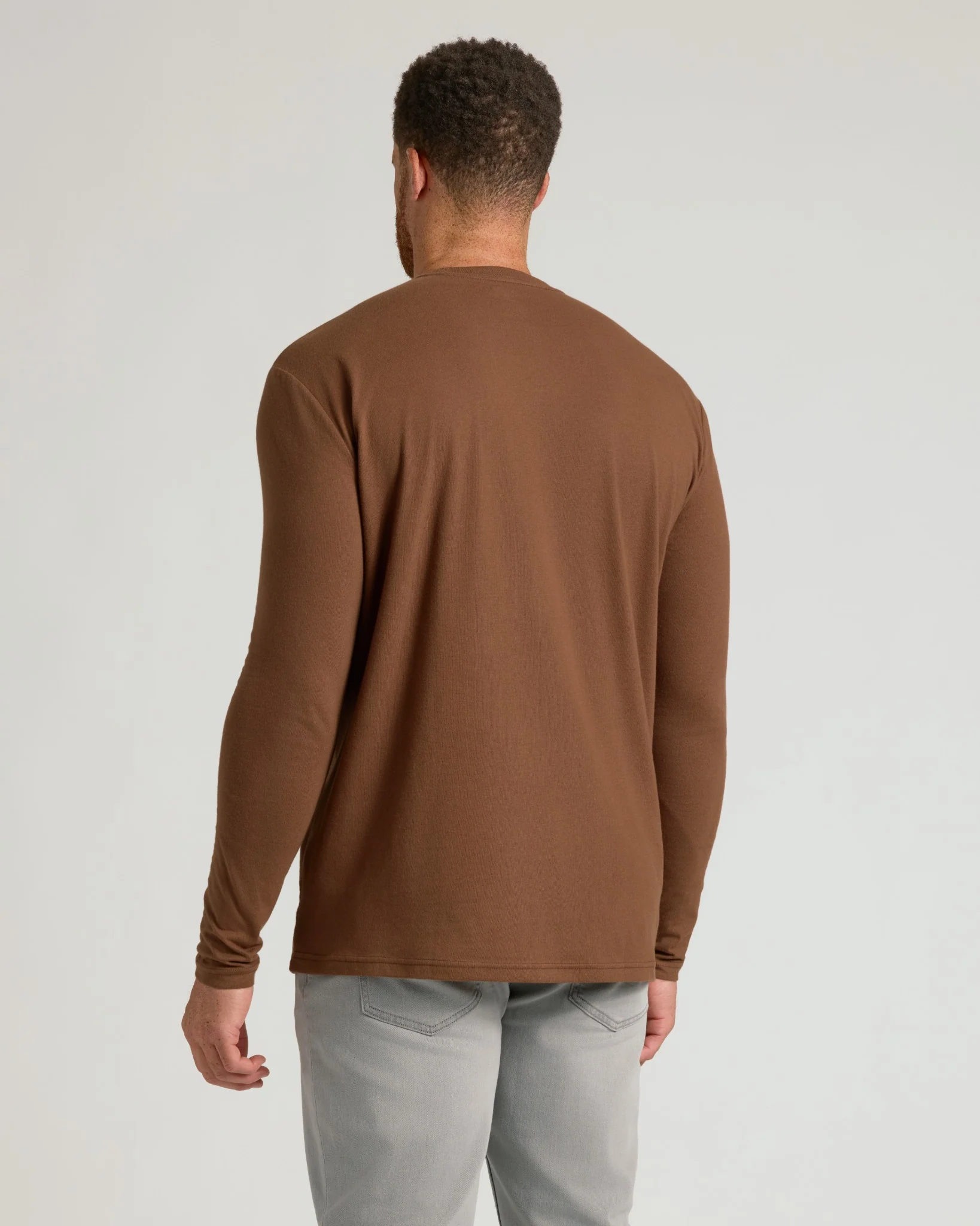 Sepiawood Tall Long Sleeve T Shirt - Image 3