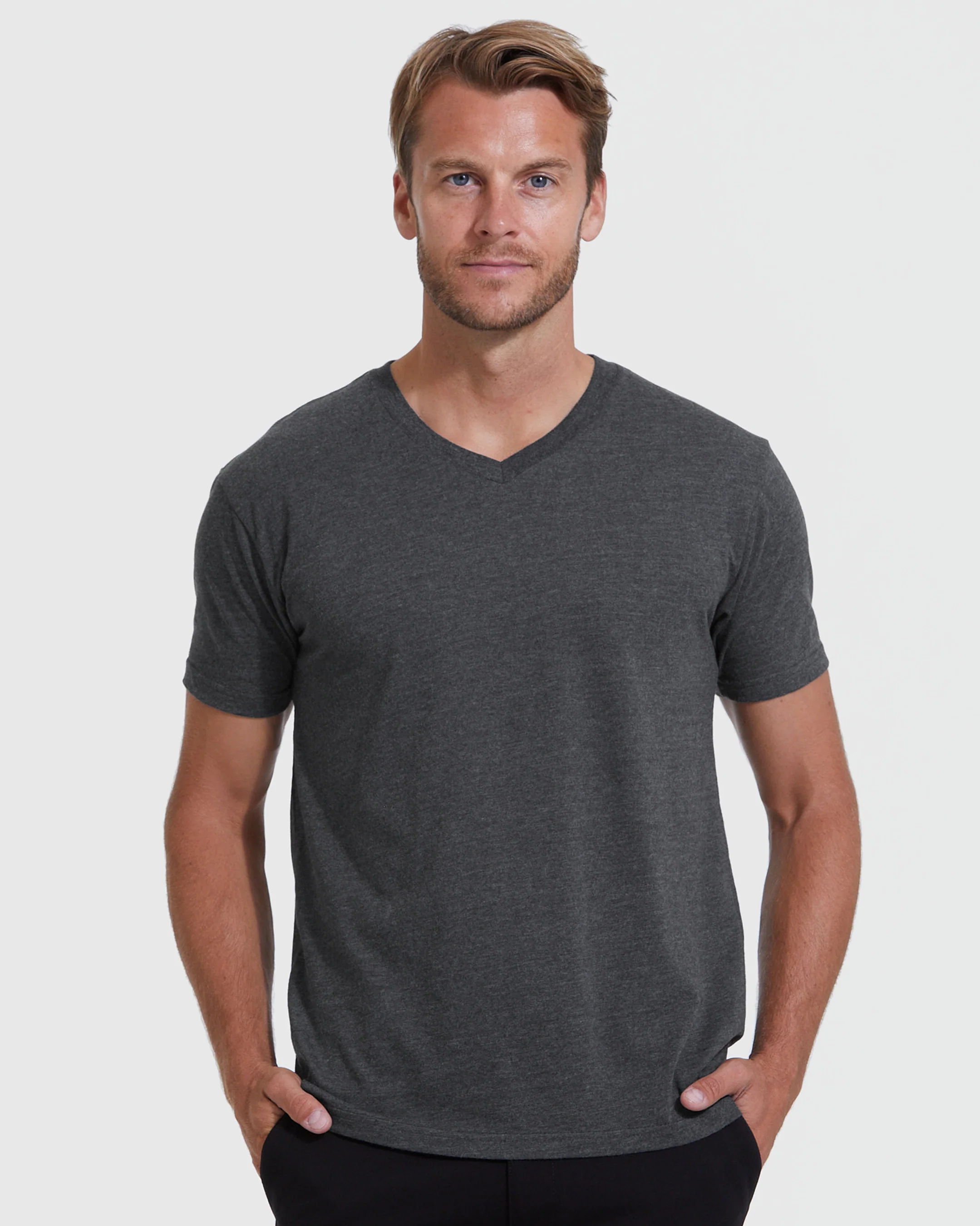 Staple Heathers V-Neck T-Shirt 6-Pack - Image 2
