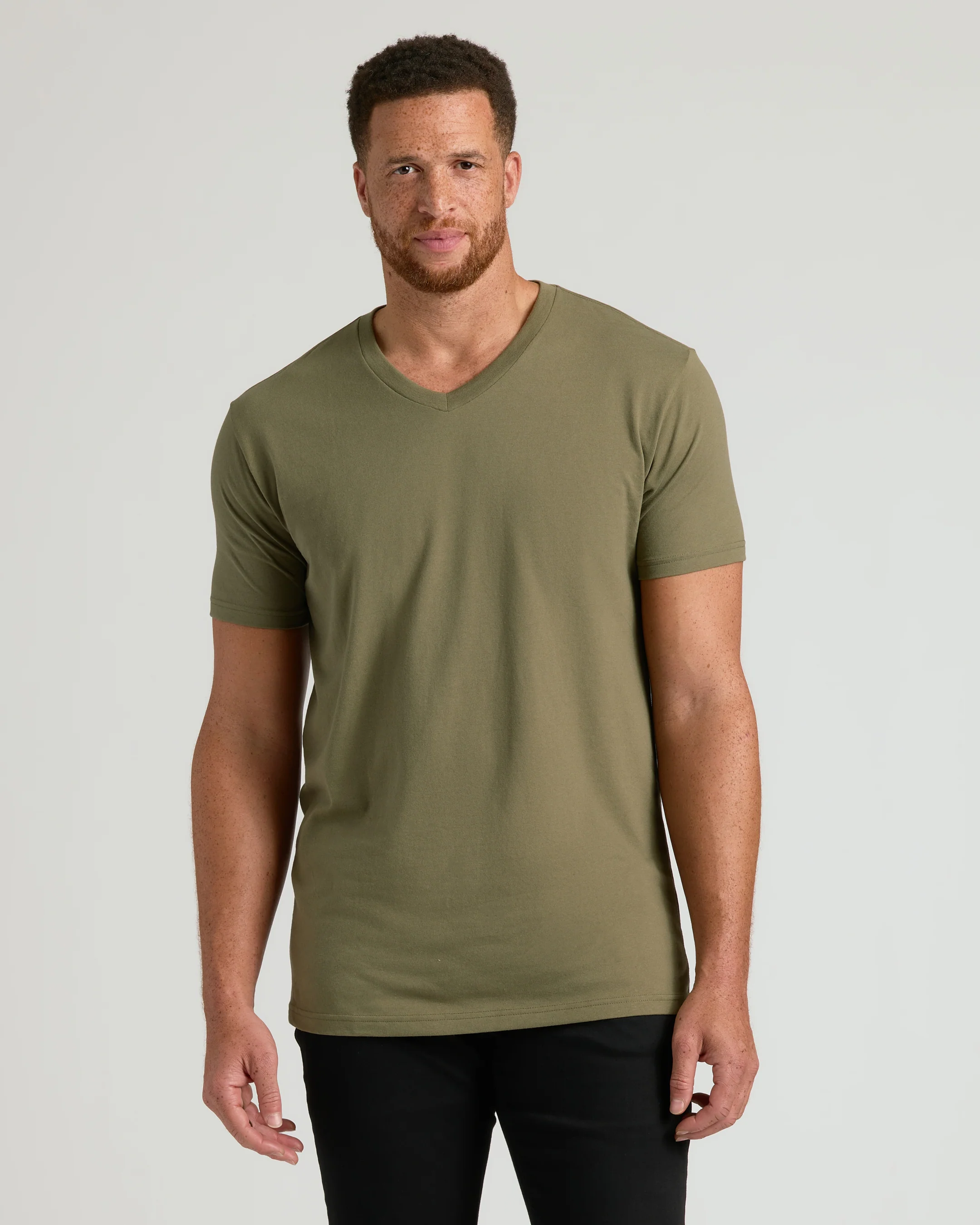 Staple Short Sleeve Tall Classic V-Neck 6-Pack - Image 5