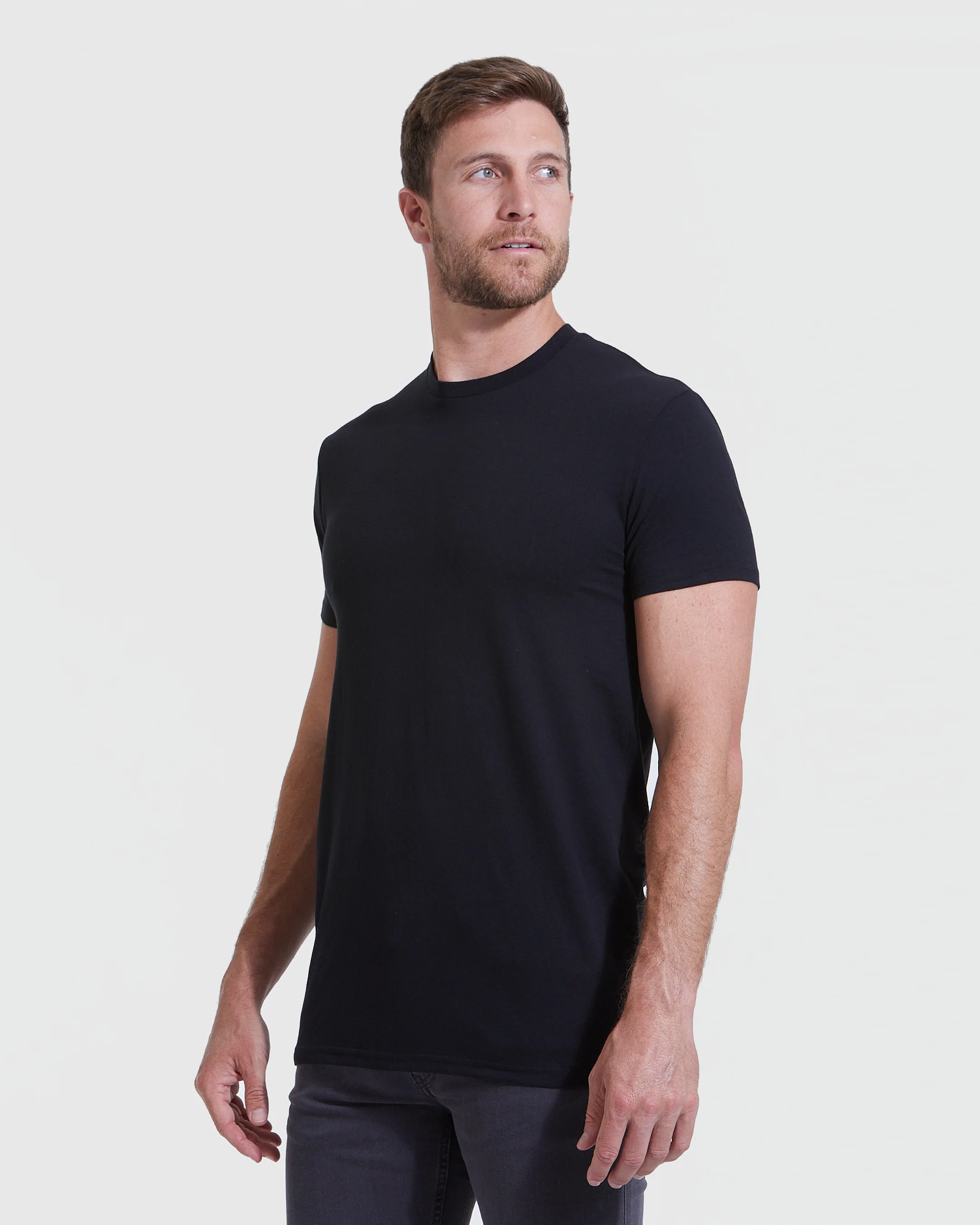 Staple Tall Straight Hem Crew Neck T-Shirt 3-Pack - Image 3