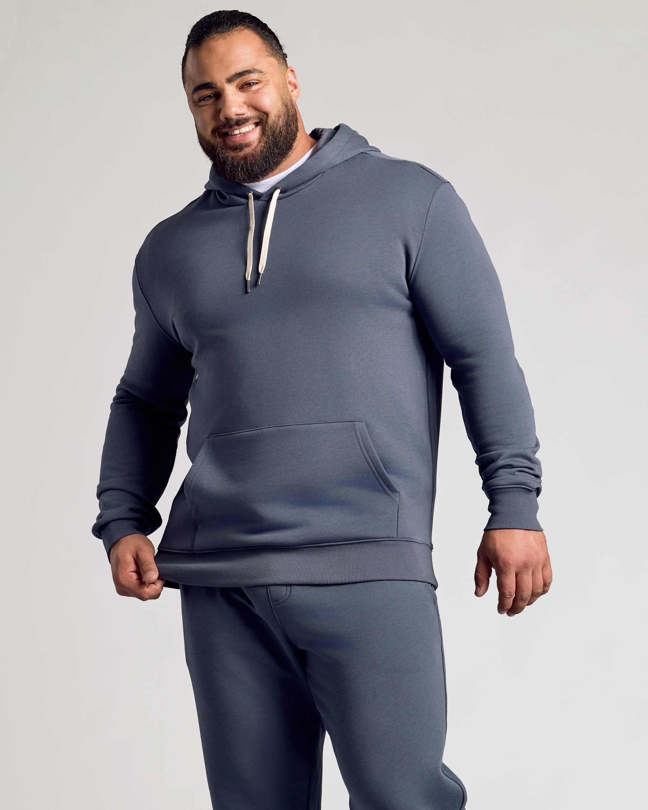 Stormy Fleece French Terry Pullover Hoodie - Image 3
