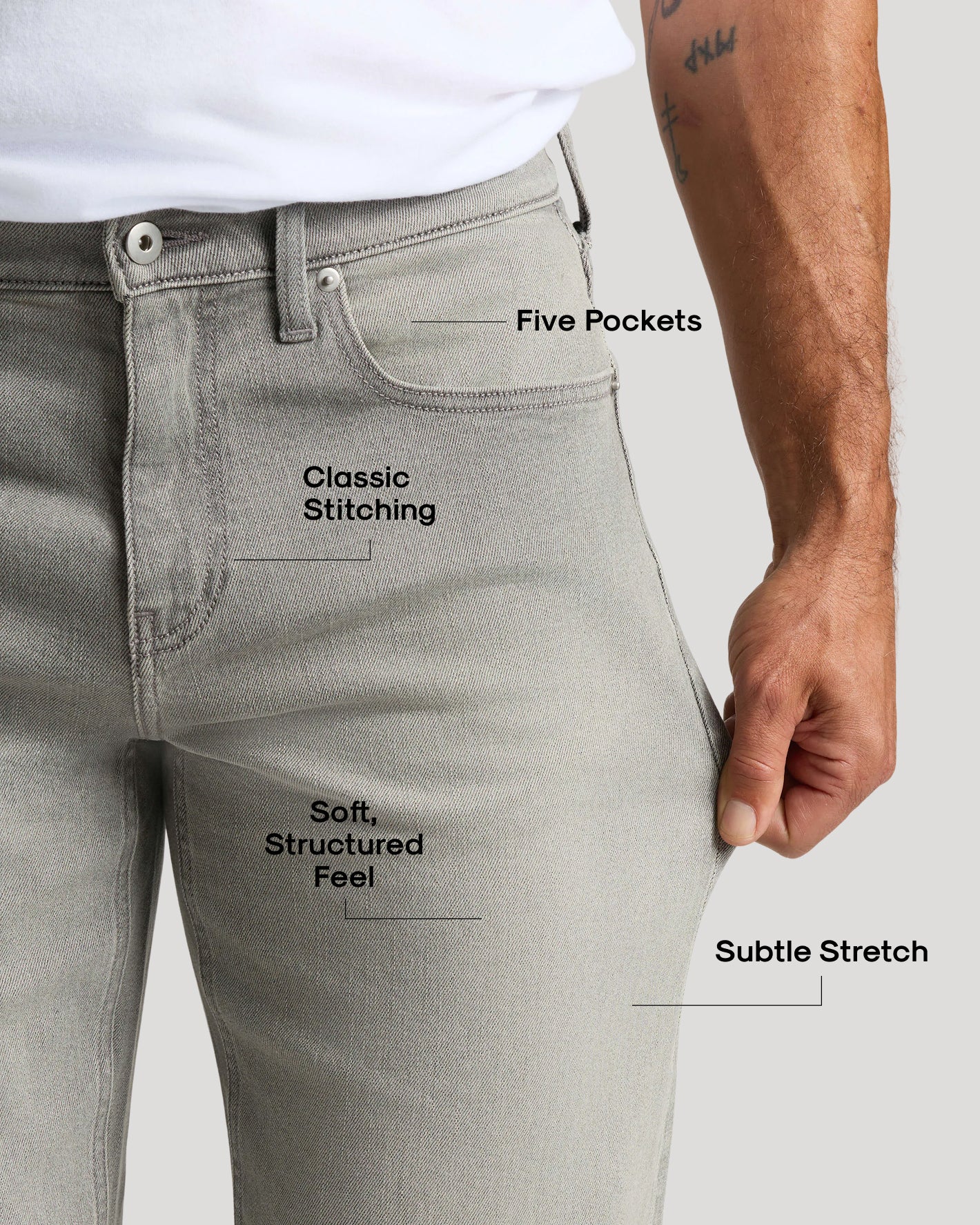 Straight Authentic Denim Jeans 3-Pack - Image 3