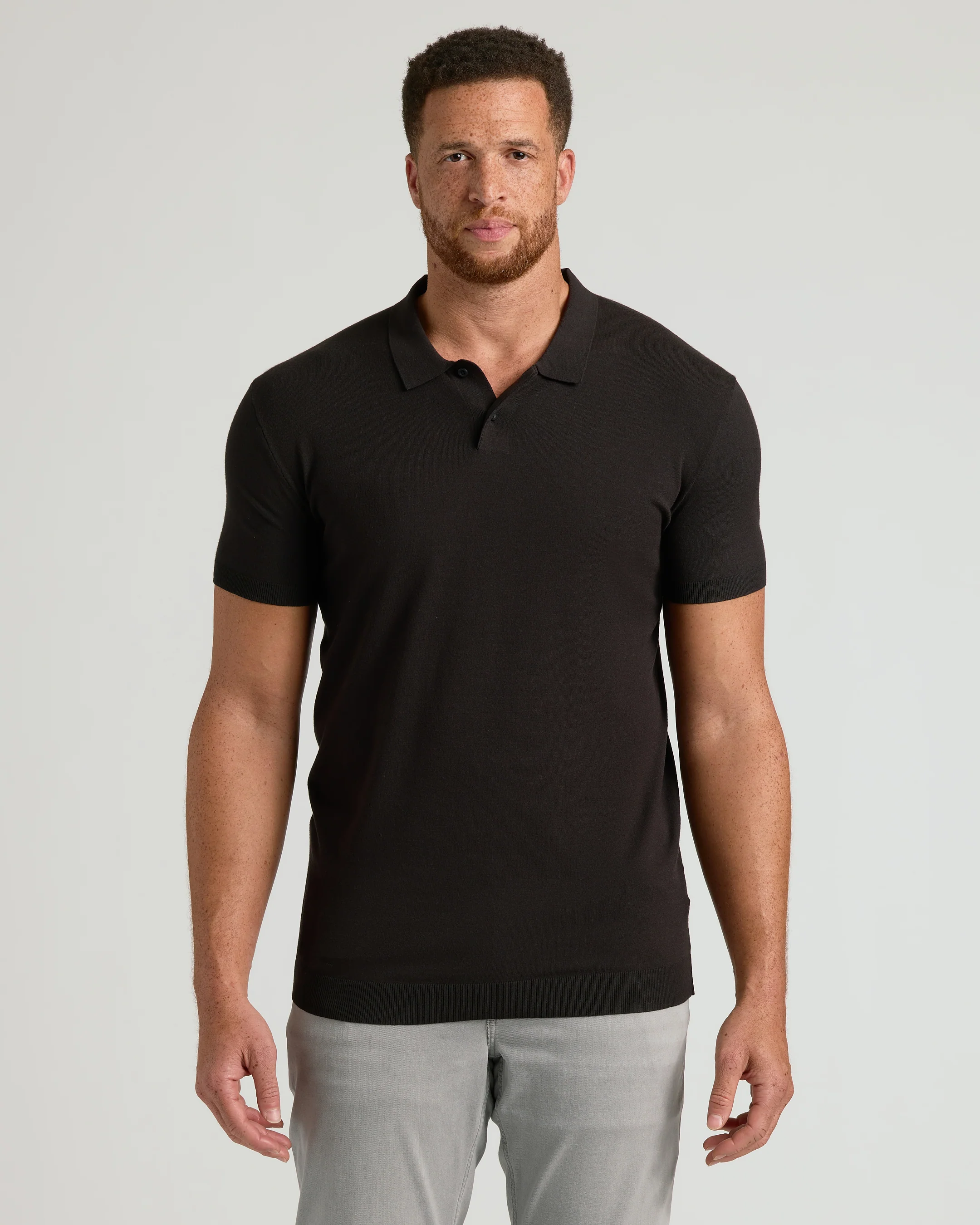 Black Tall Dressy Polo 6-Pack - Image 2