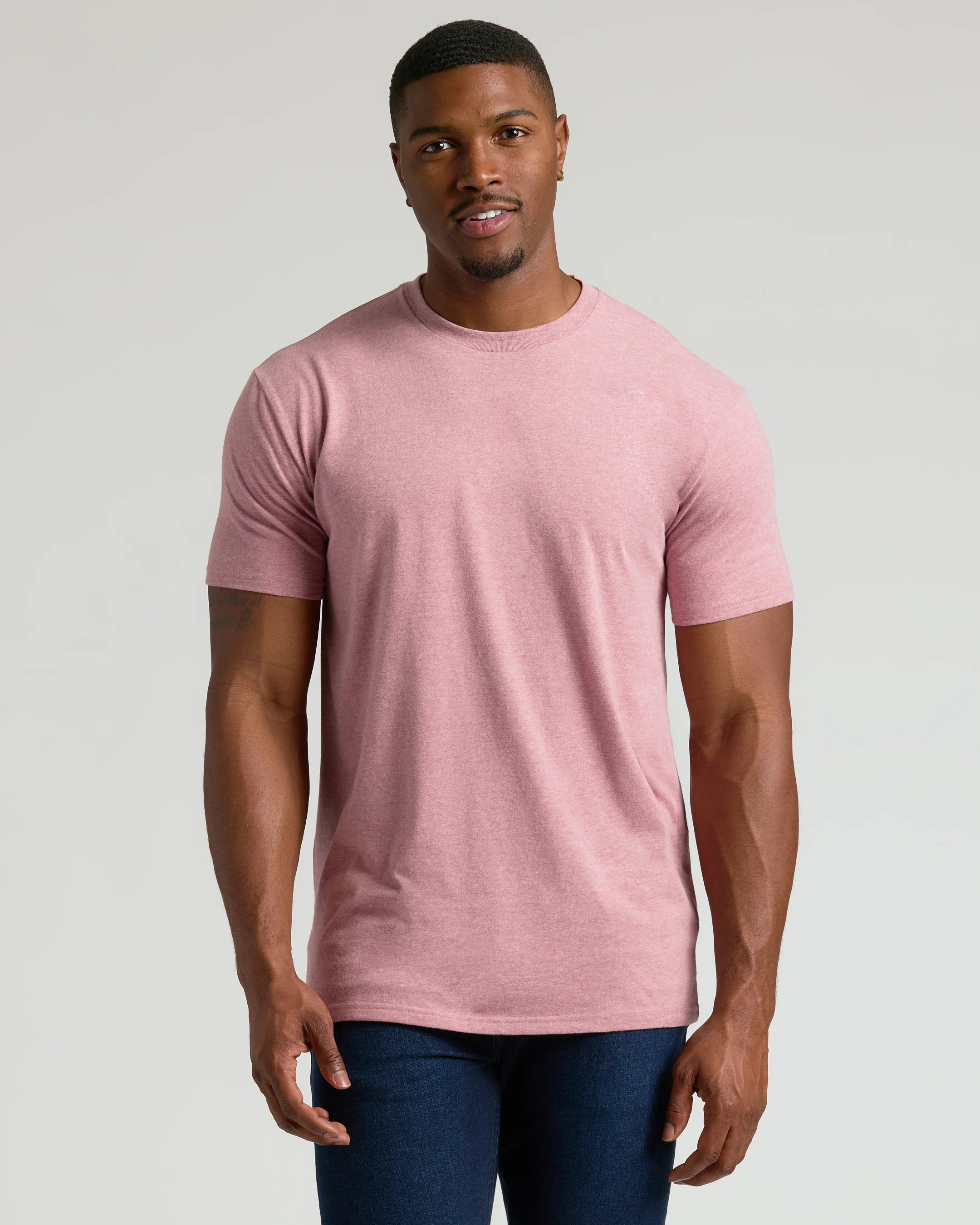 Tall Straight Hem Crew Neck T-Shirt 10-Pack - Image 4
