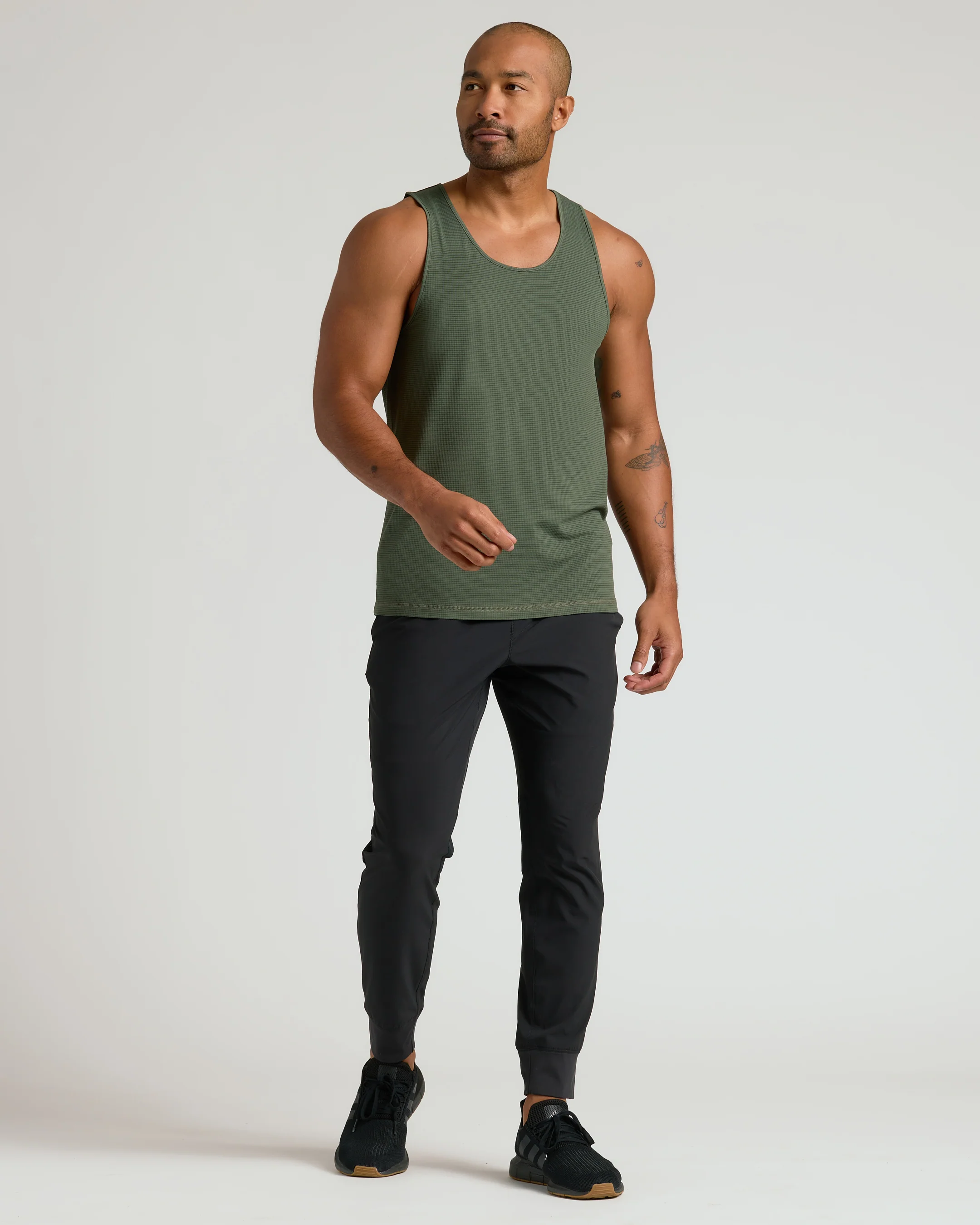 Kelp Sleeveless Active Mesh Tank - Image 7