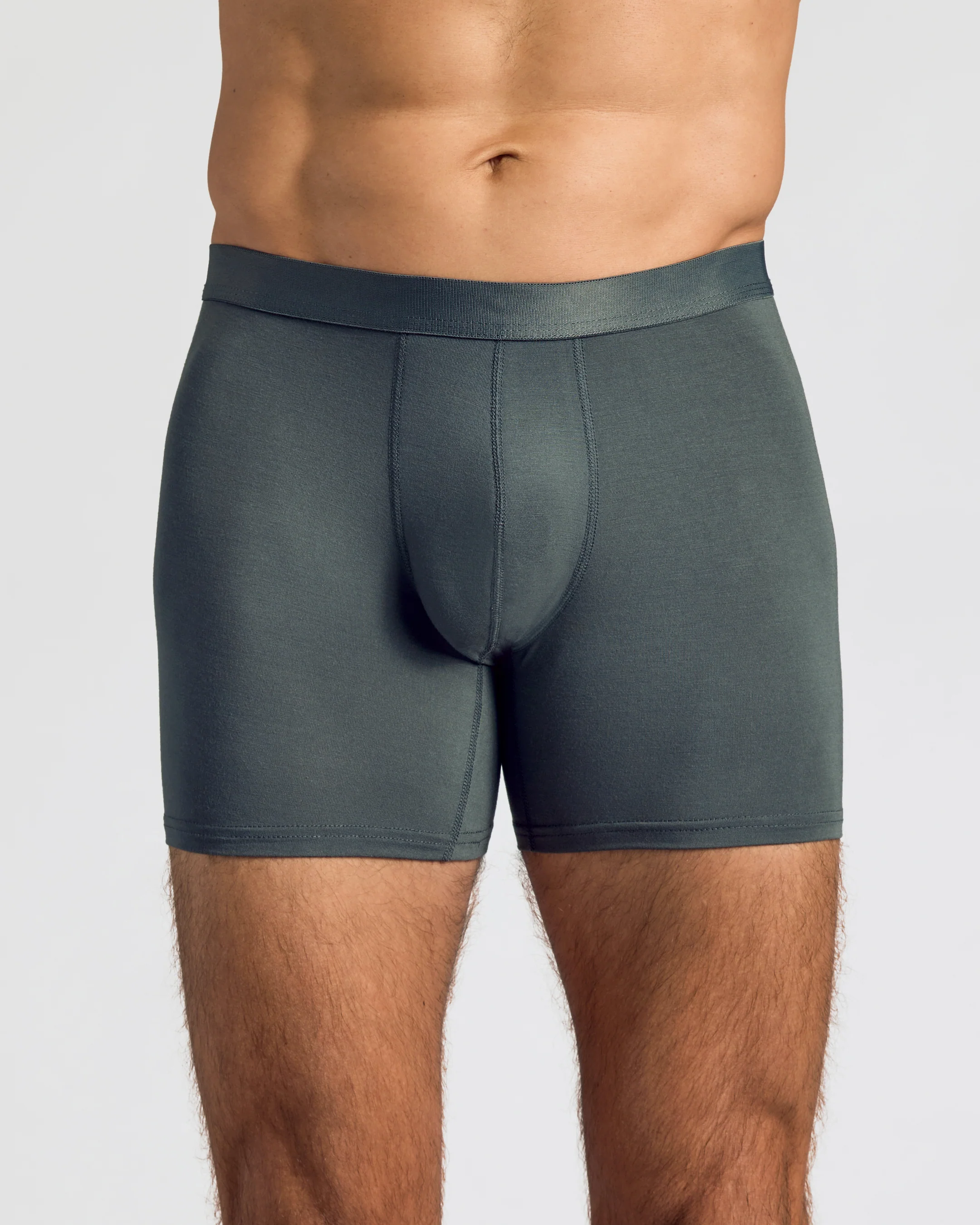 Carbon & Navy Boxer Briefs 6-Pack - Image 2