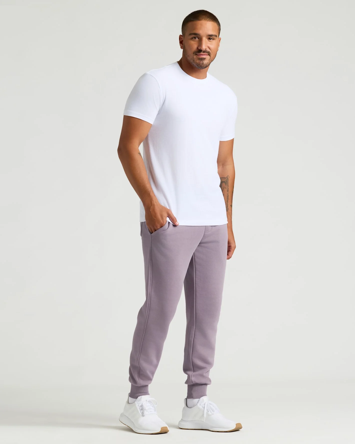 Thistle Fleece French Terry Joggers - Image 4