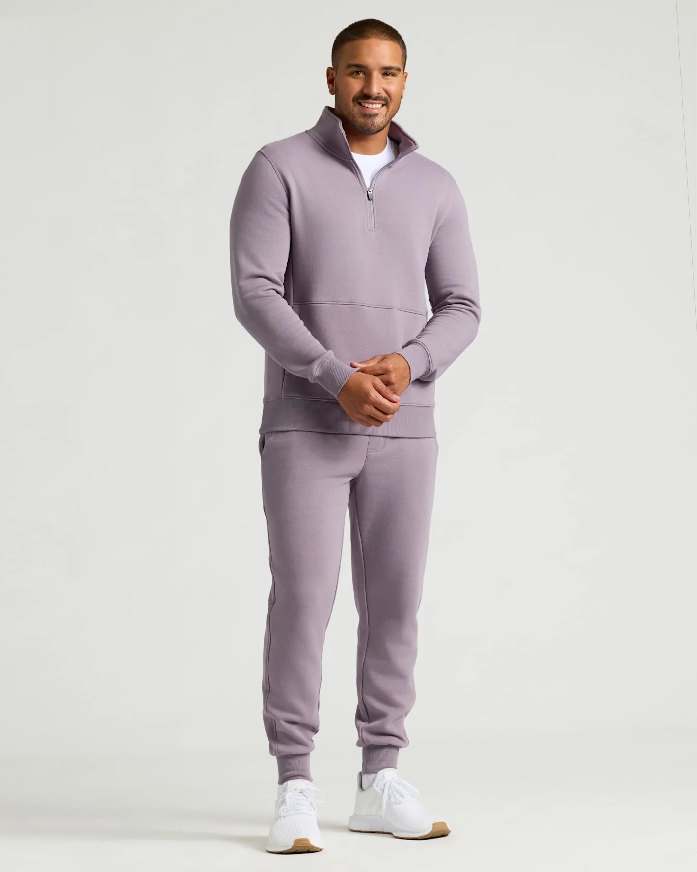 Thistle Quarter Zip Fleece Sweatshirt - Image 4