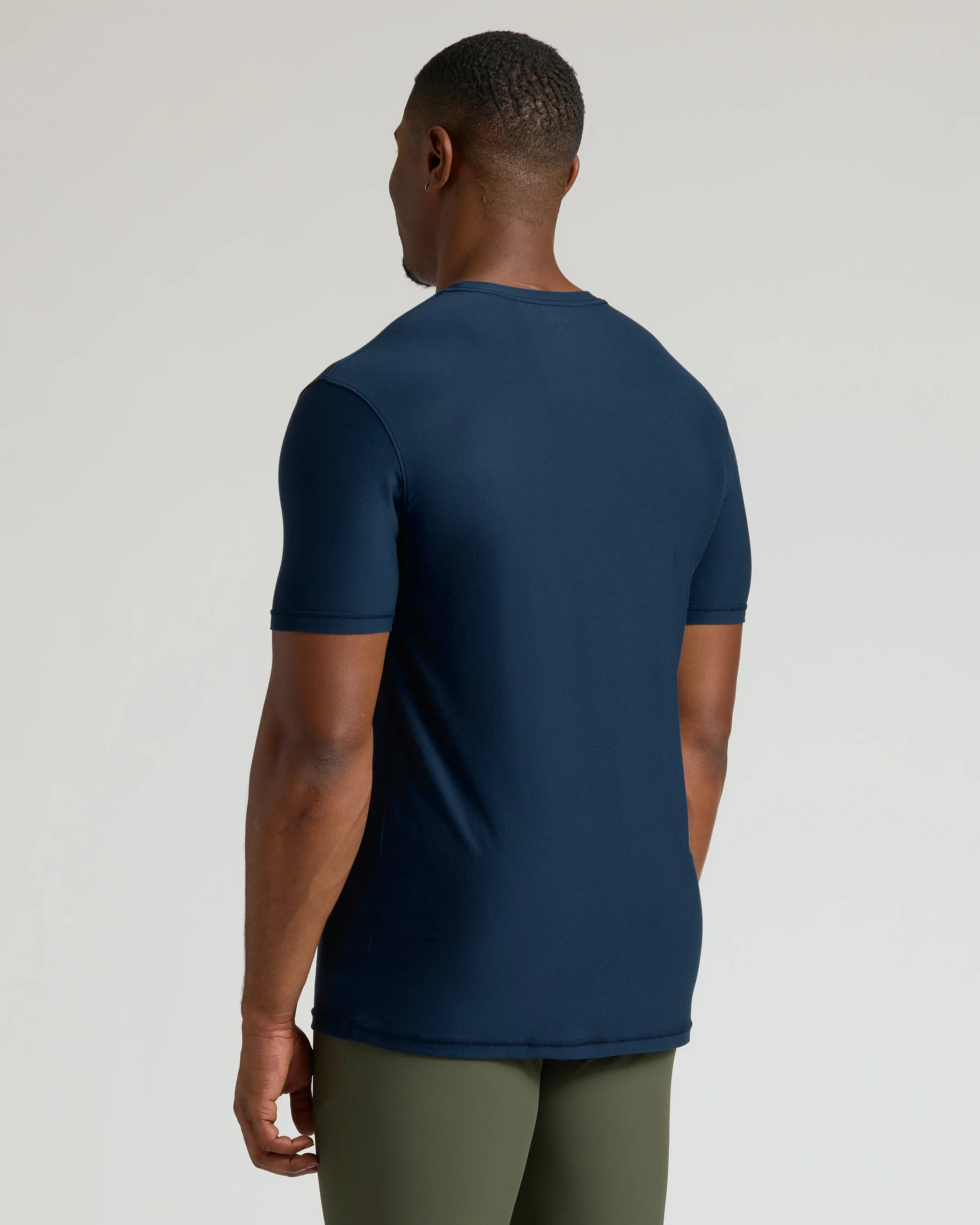 Navy Tall Active Crew Neck 2.0 - Image 3