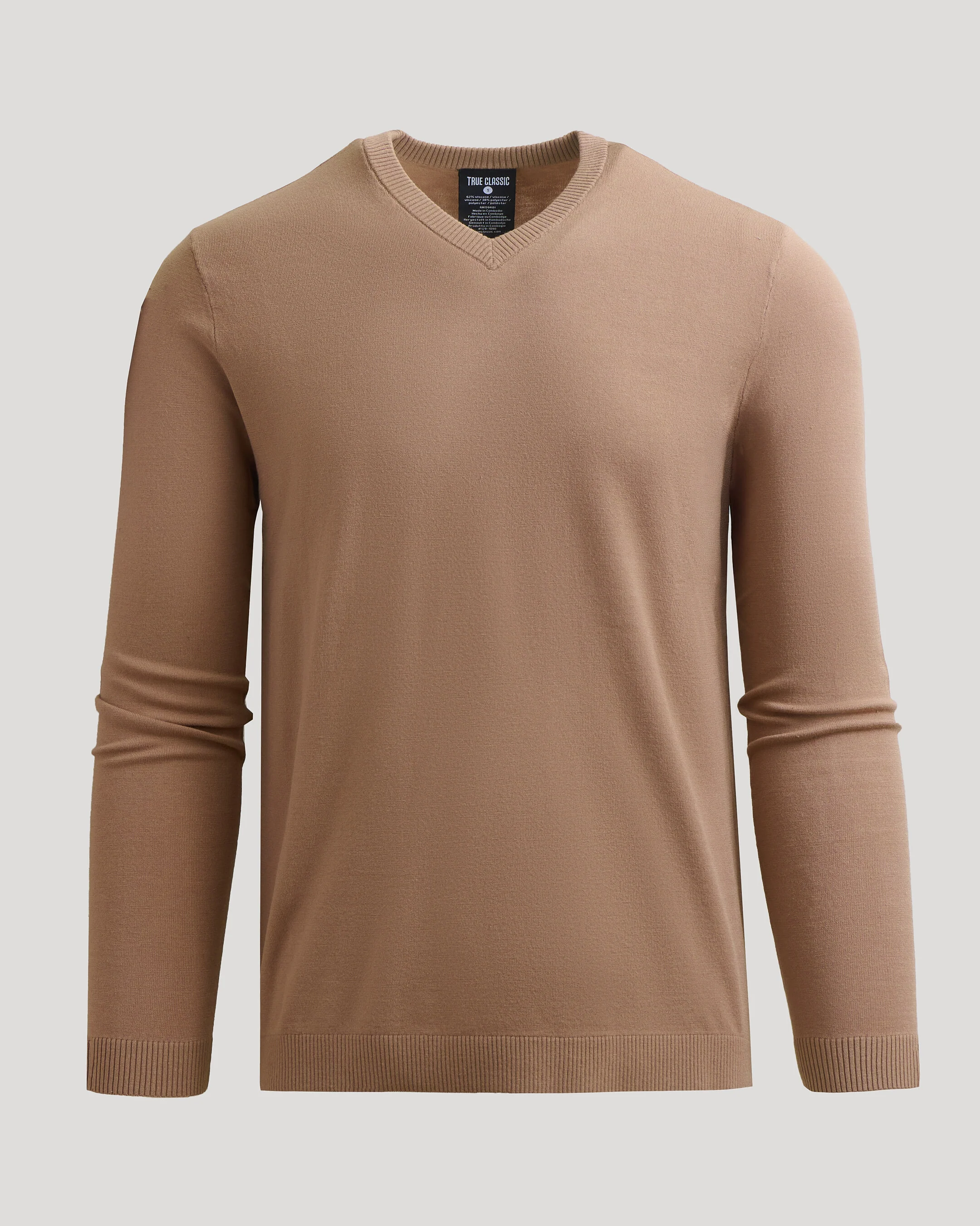 Truffle Dressy V-Neck Sweater - Image 2
