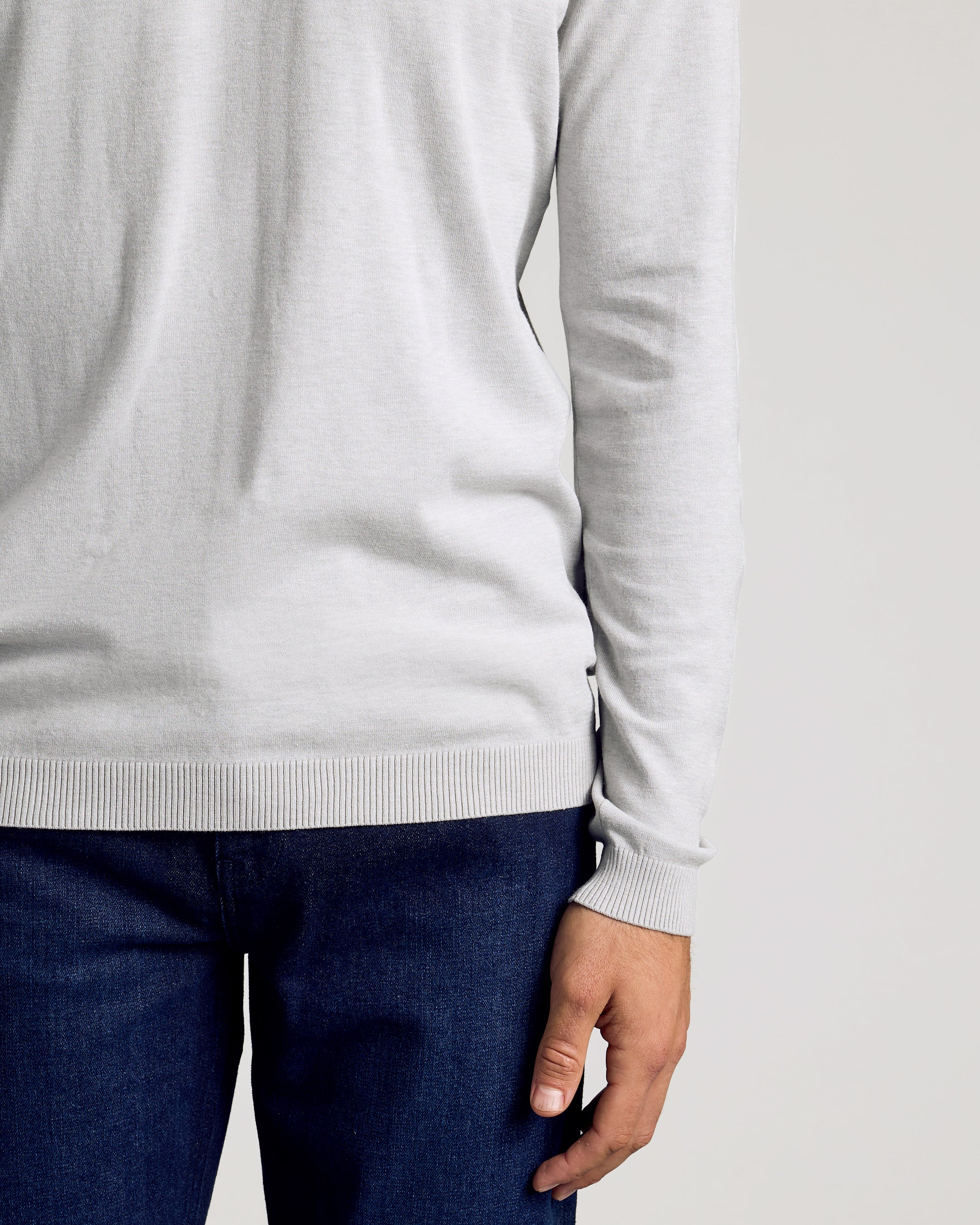 Truffle & Heather Gray Crew Neck Sweater 2-Pack - Image 6