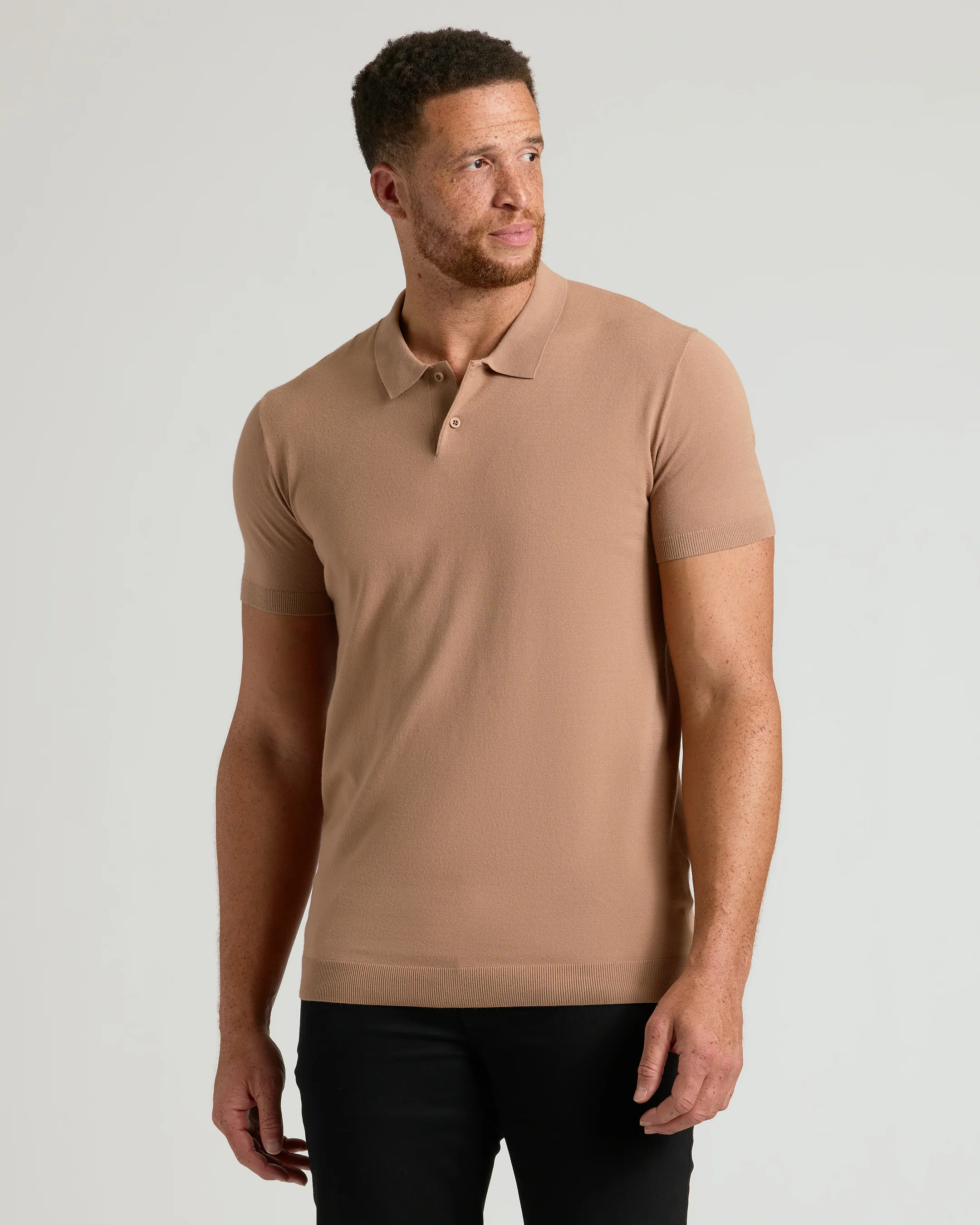 Truffle Tall Dressy Polo