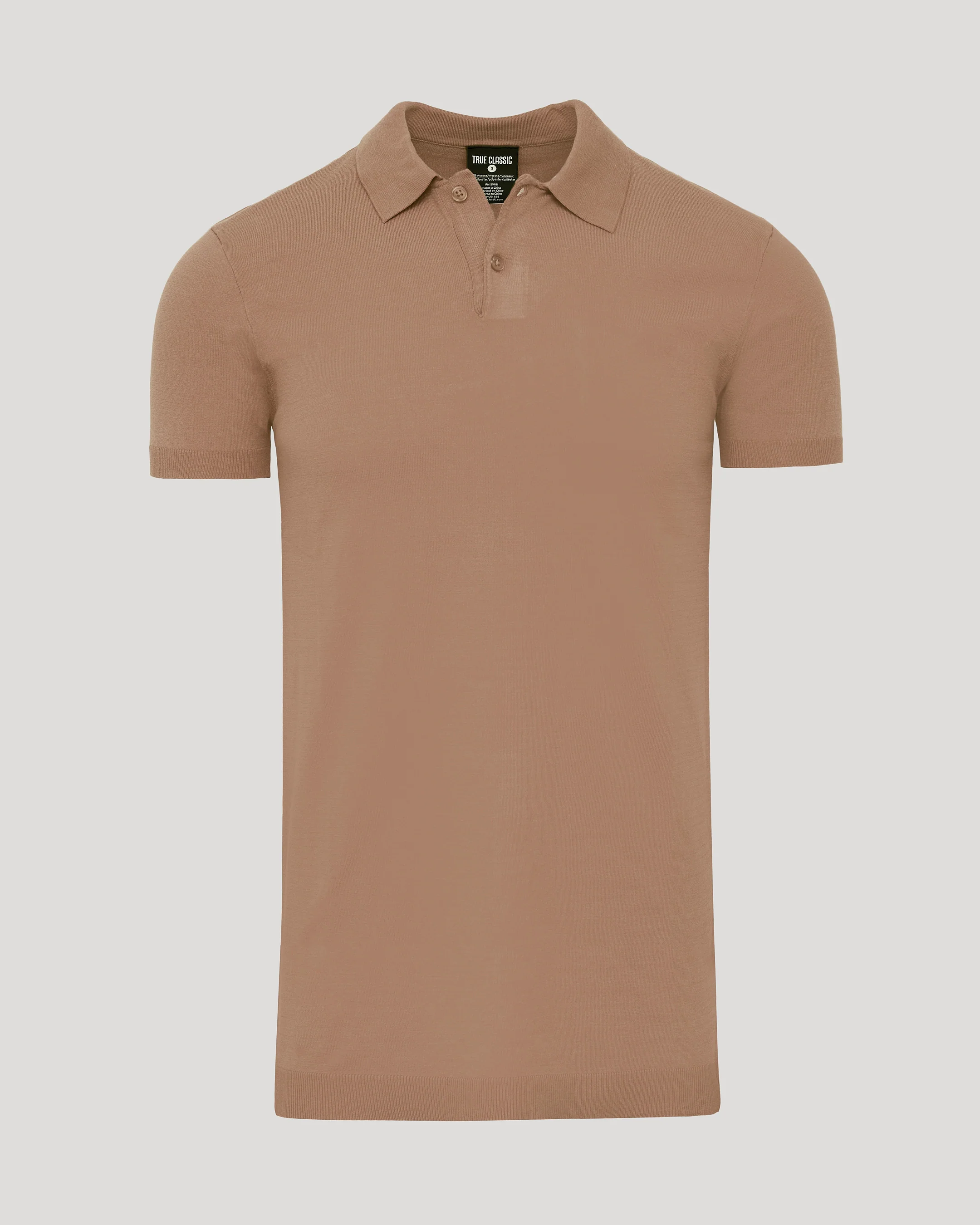 Truffle Tall Dressy Polo - Image 2