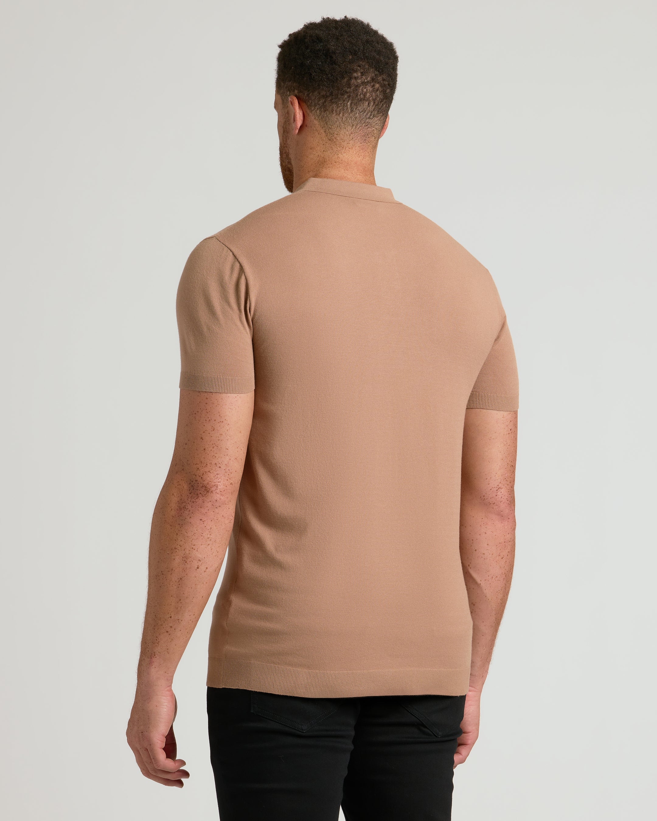 Truffle Tall Dressy Polo - Image 3