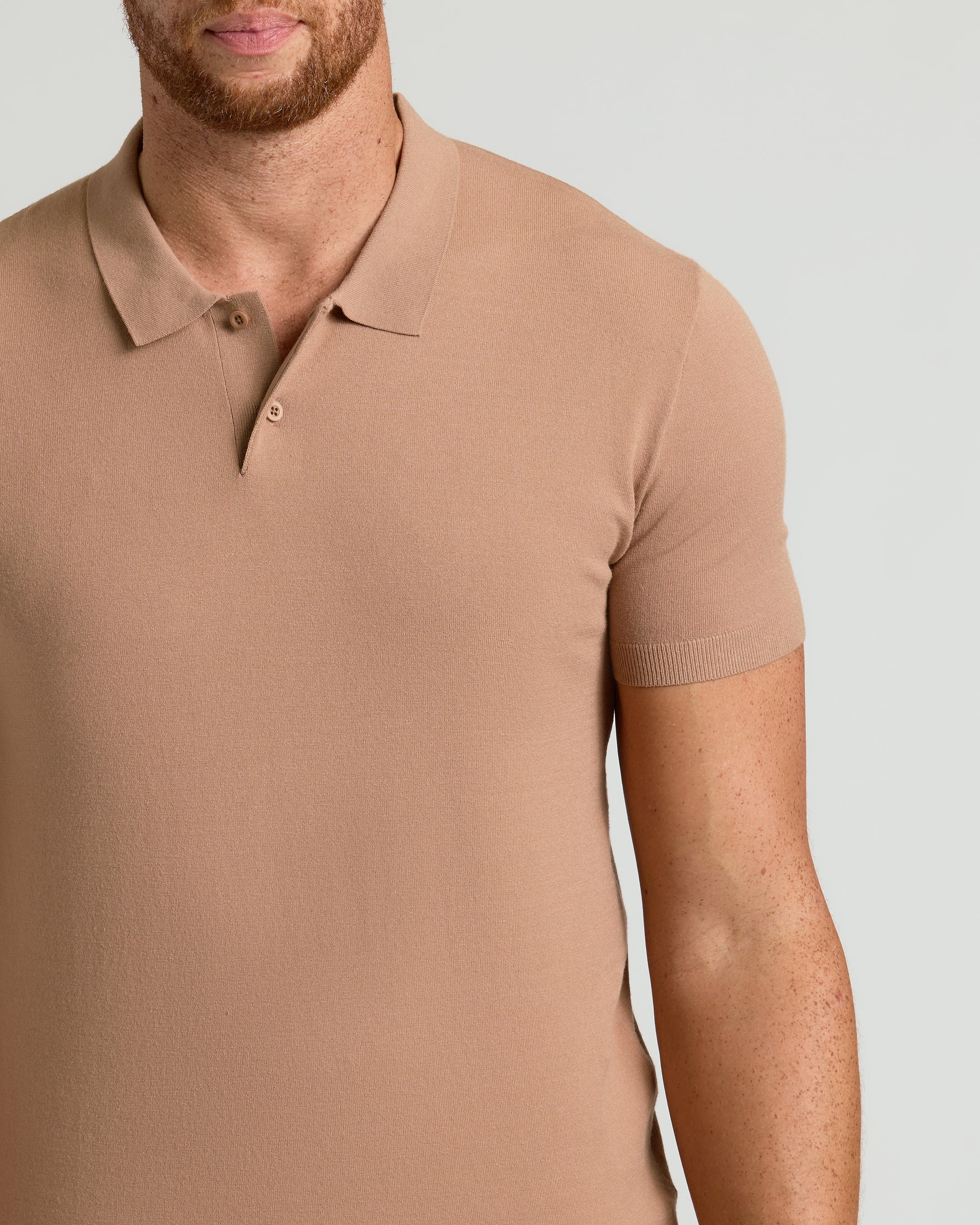 Truffle Tall Dressy Polo - Image 4