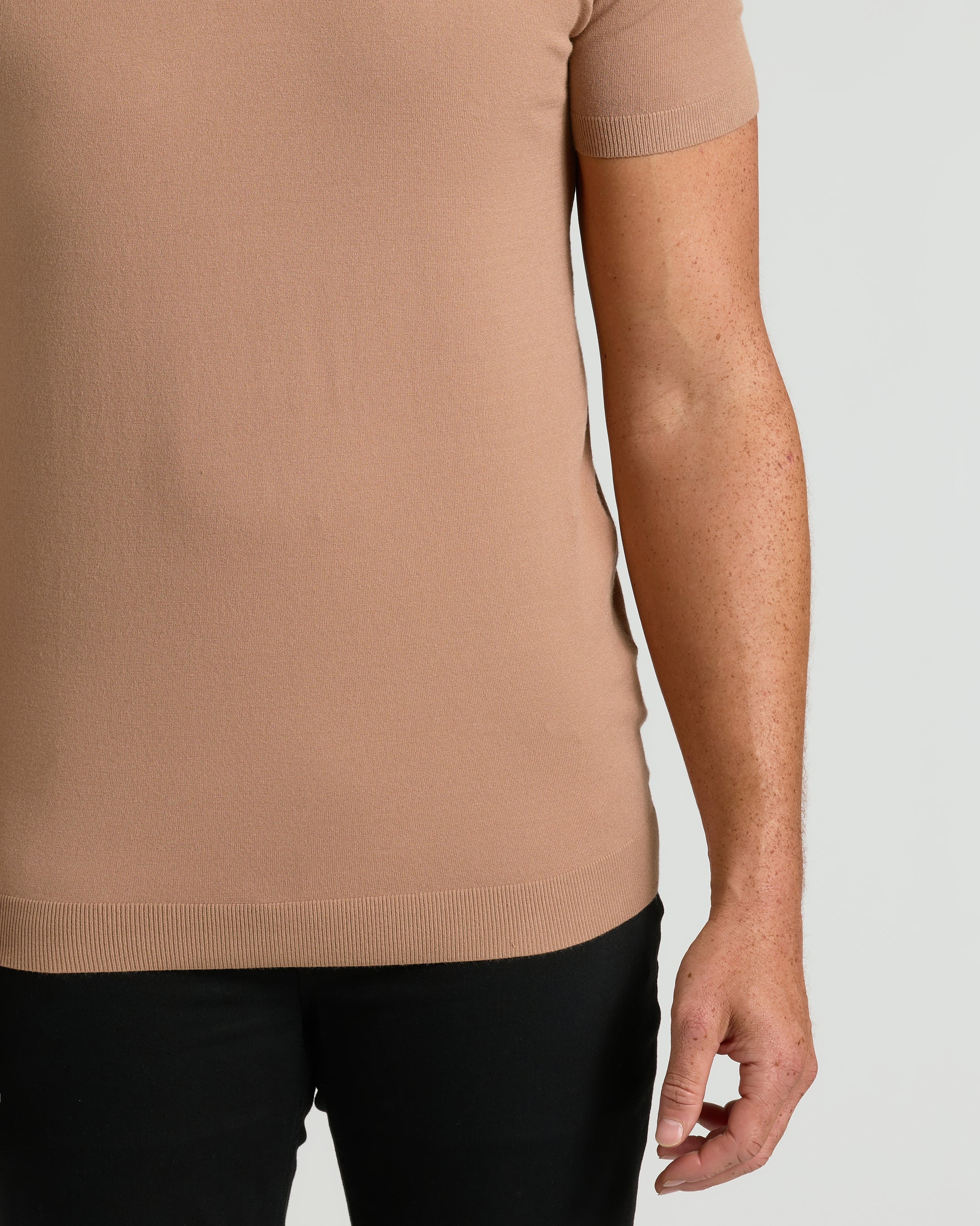 Truffle Tall Dressy Polo - Image 5